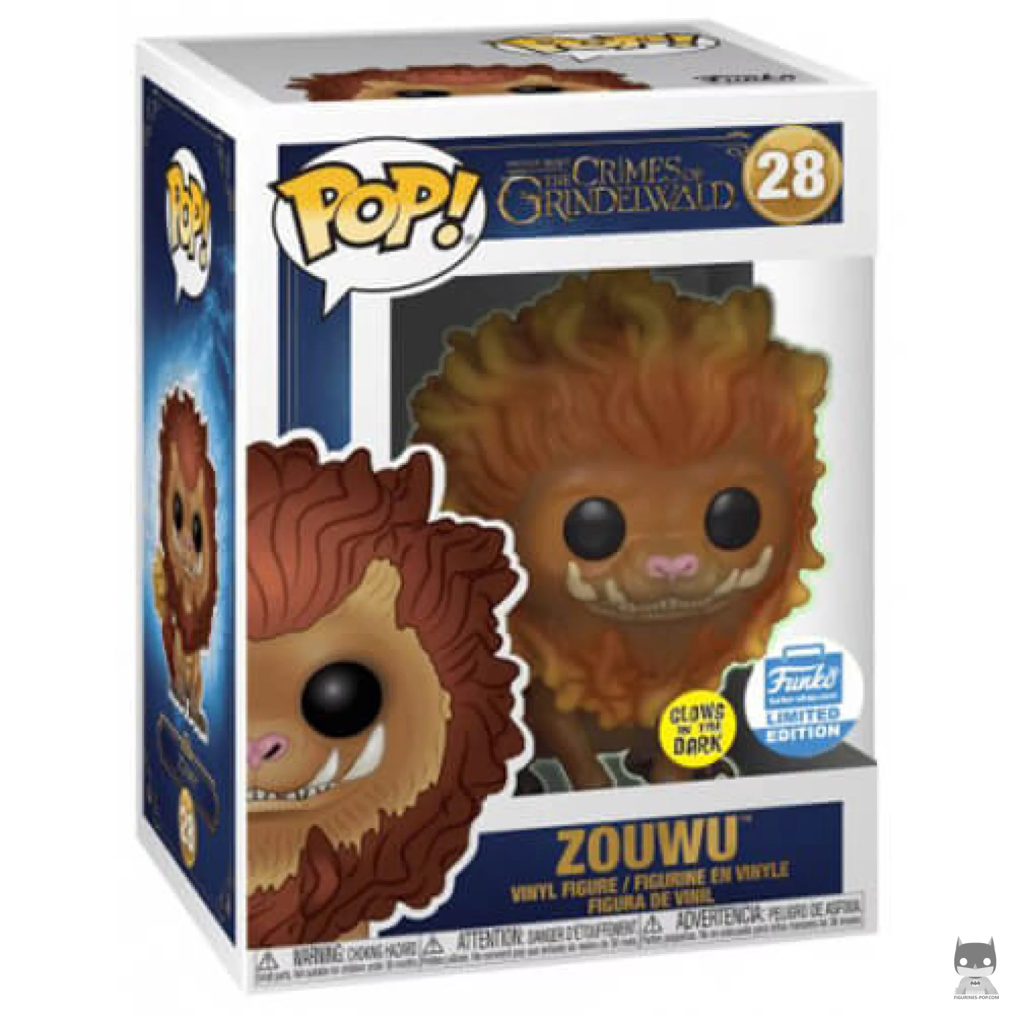 Figurine Funko POP Zouwu (Glow in the Dark) avec boîte