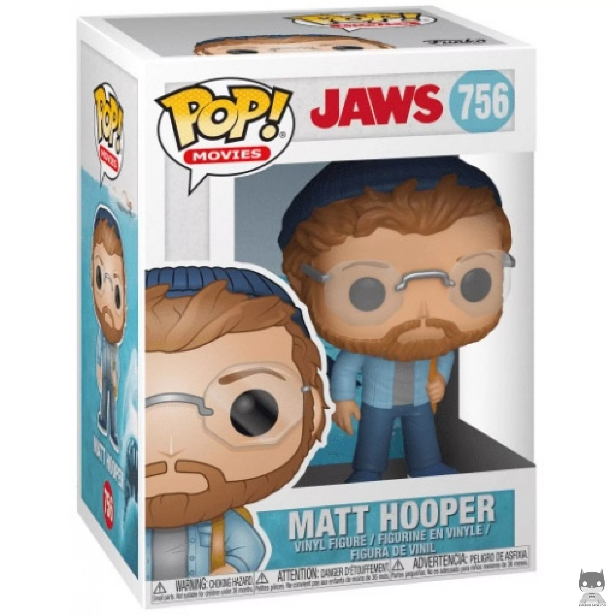 Figurine Funko POP Matt Hooper avec boîte