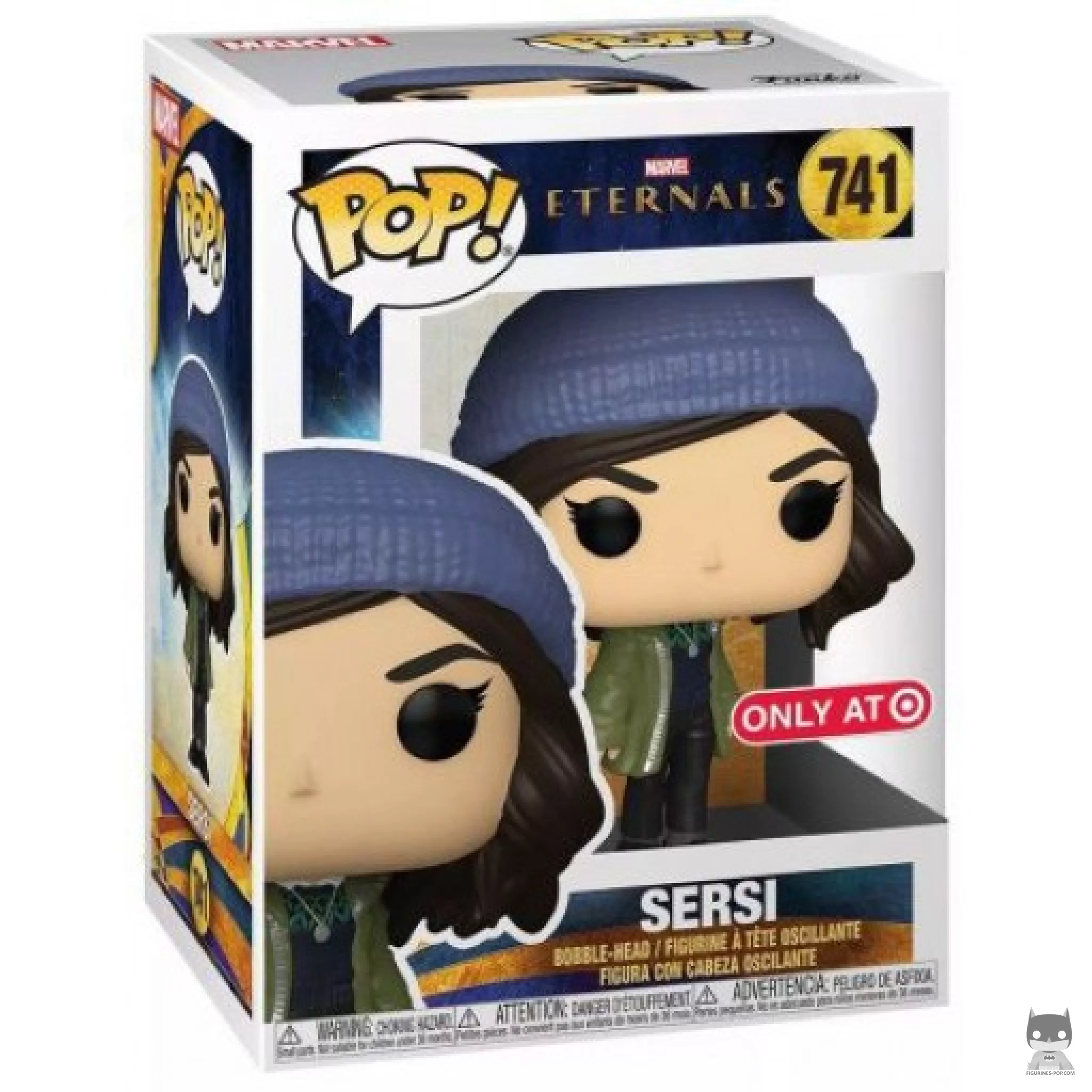 Figurine Funko POP Sersi avec boîte