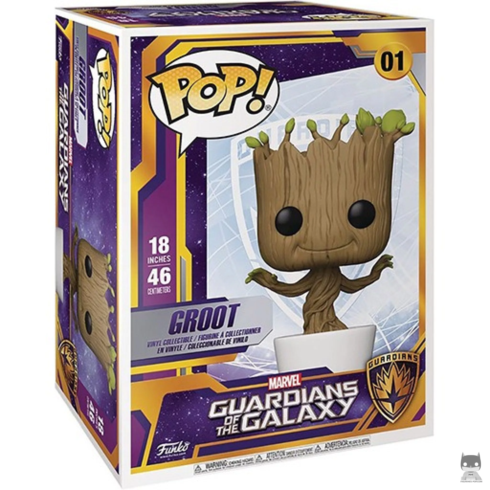 Figurine Funko POP Groot (Supersized 18'') avec boîte