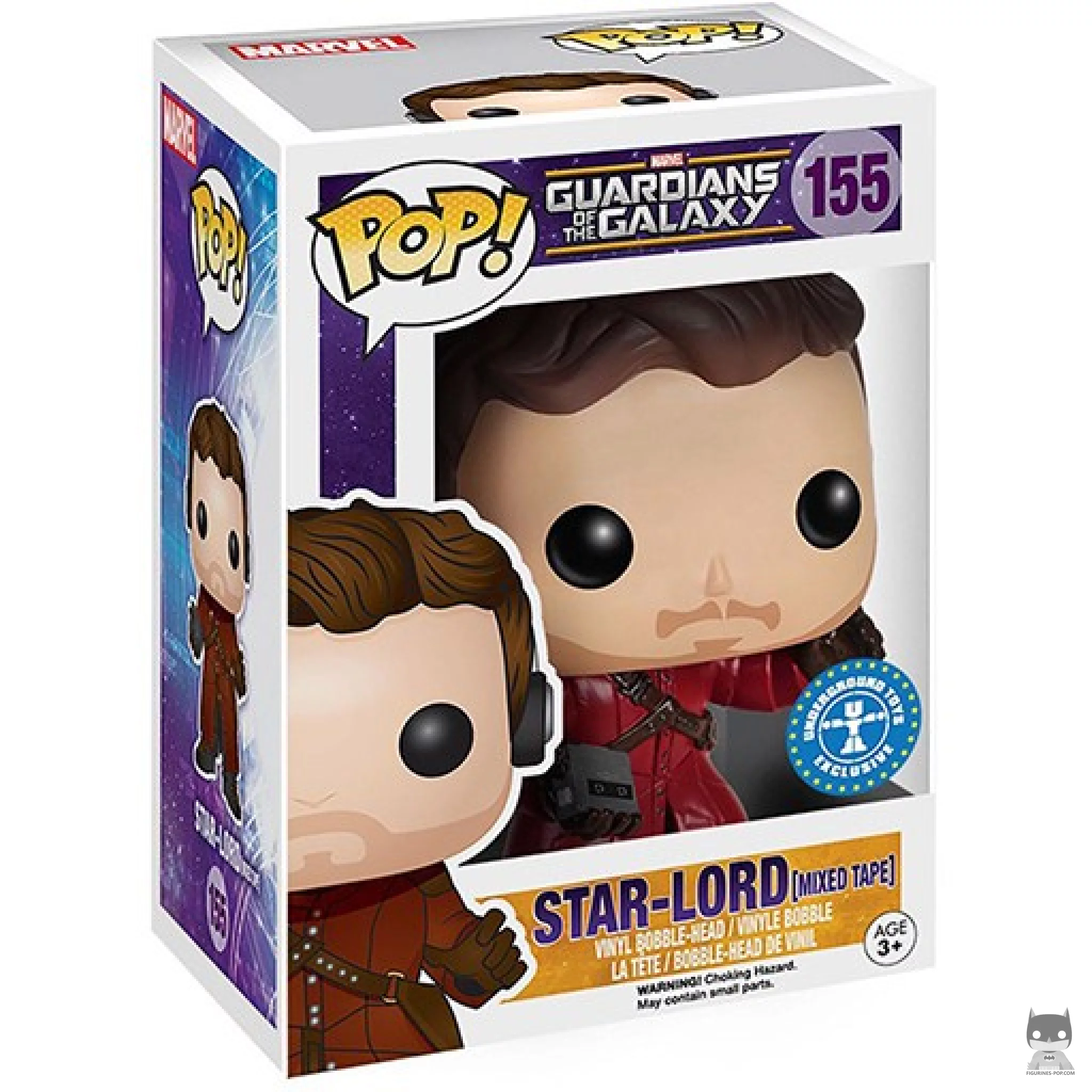 Figurine Funko POP Star-Lord (avec radio-cassette) avec boîte