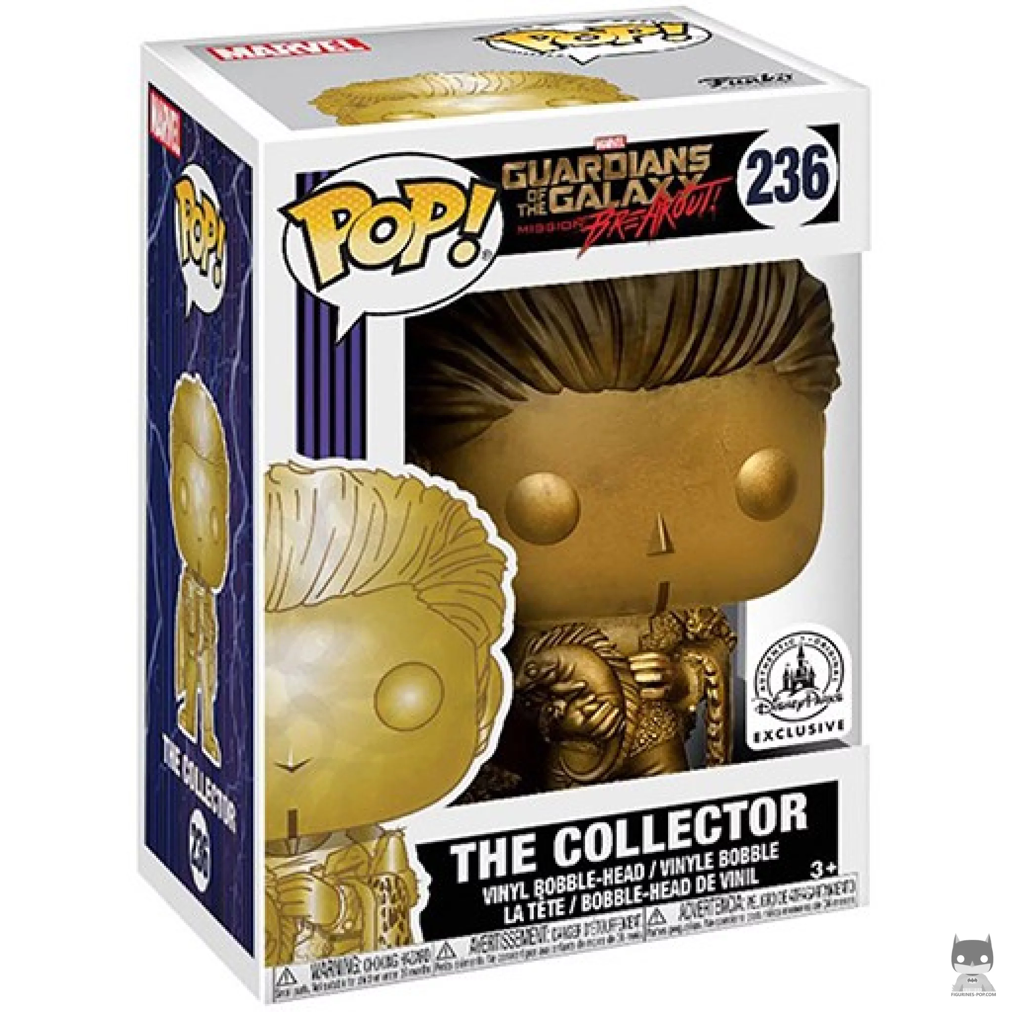 Figurine Funko POP The Collector (Mission Breakout) (Gold) avec boîte