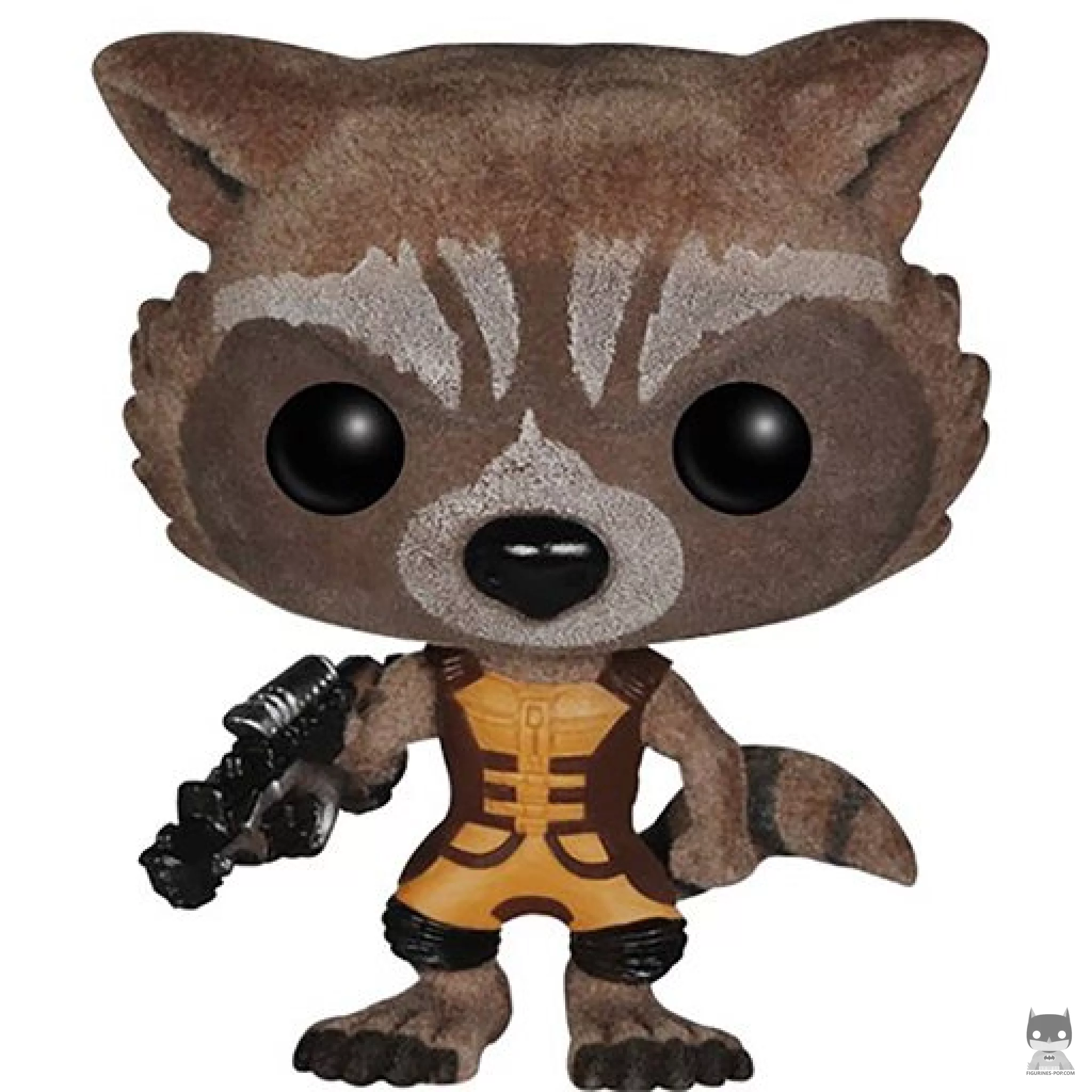 Figurine Funko POP Rocket Raccoon (Flocked) (Les Gardiens de la Galaxie)