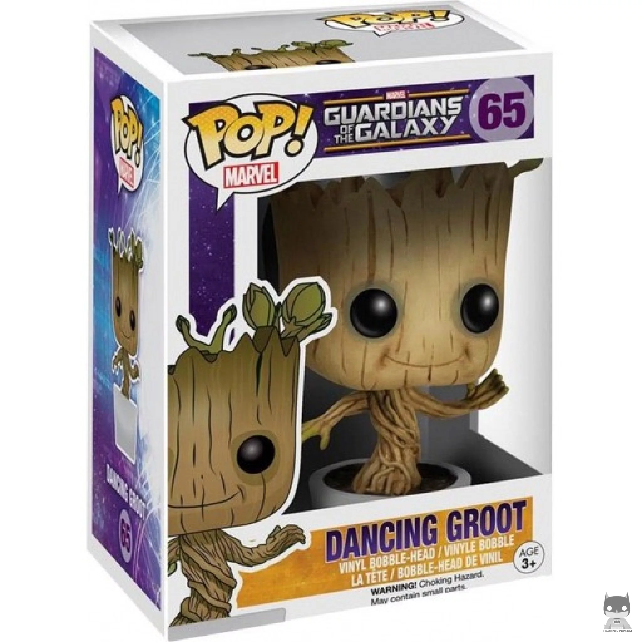 Figurine Funko POP Dancing Groot (I am Groot) avec boîte