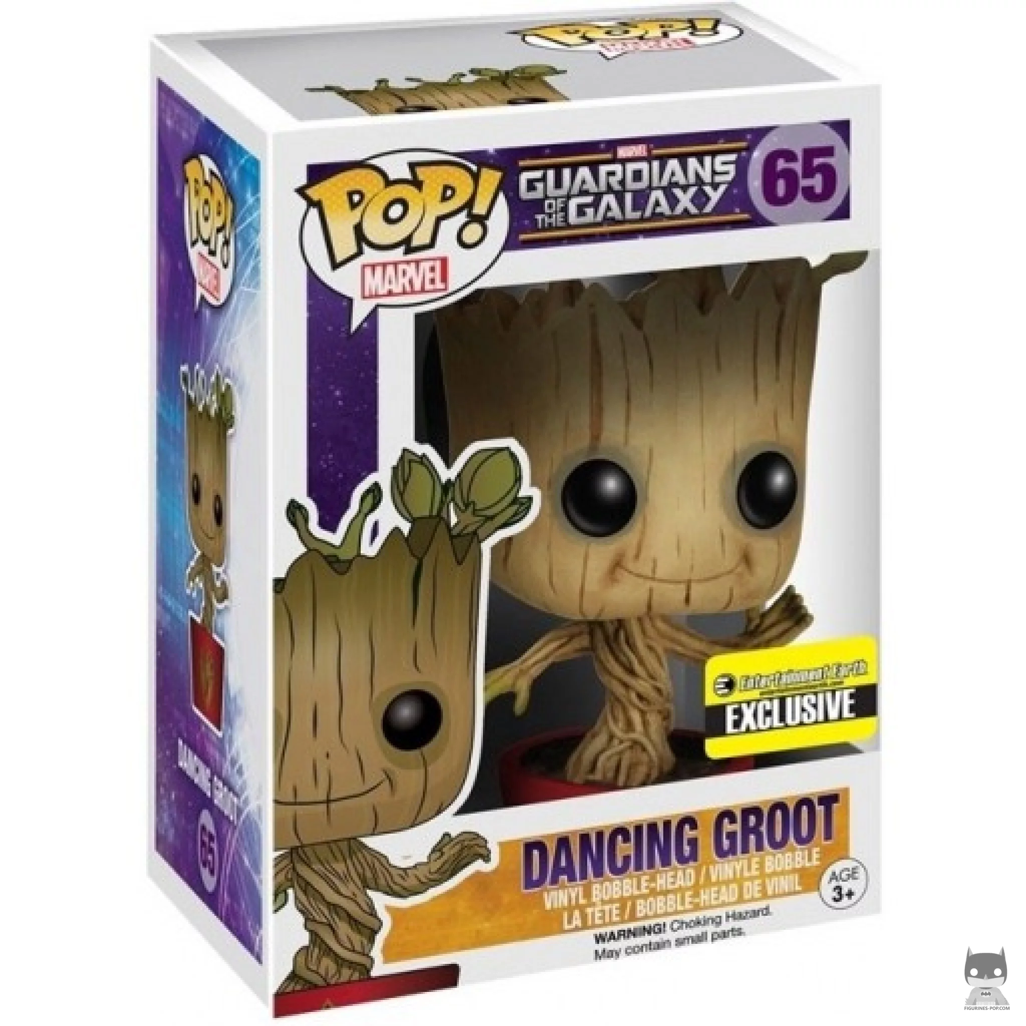 Figurine Funko POP Dancing Groot avec boîte