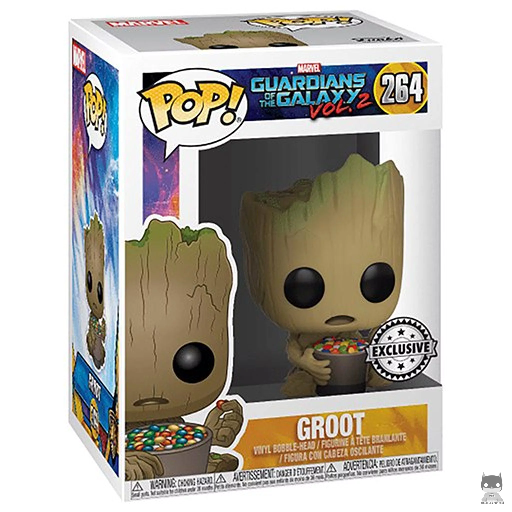 Figurine Funko POP Groot (avec bol de bonbons) avec boîte