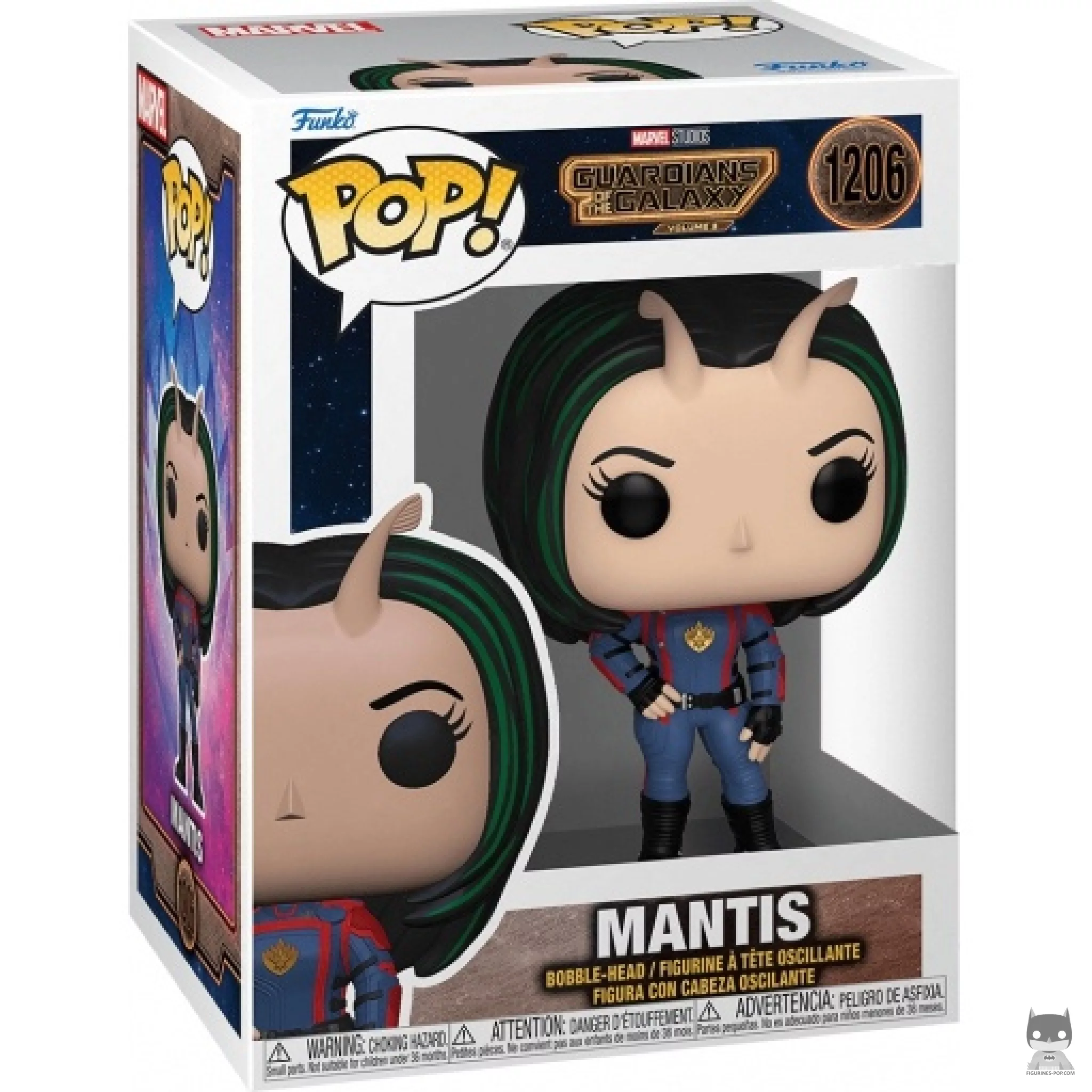 Figurine Funko POP Mantis avec boîte