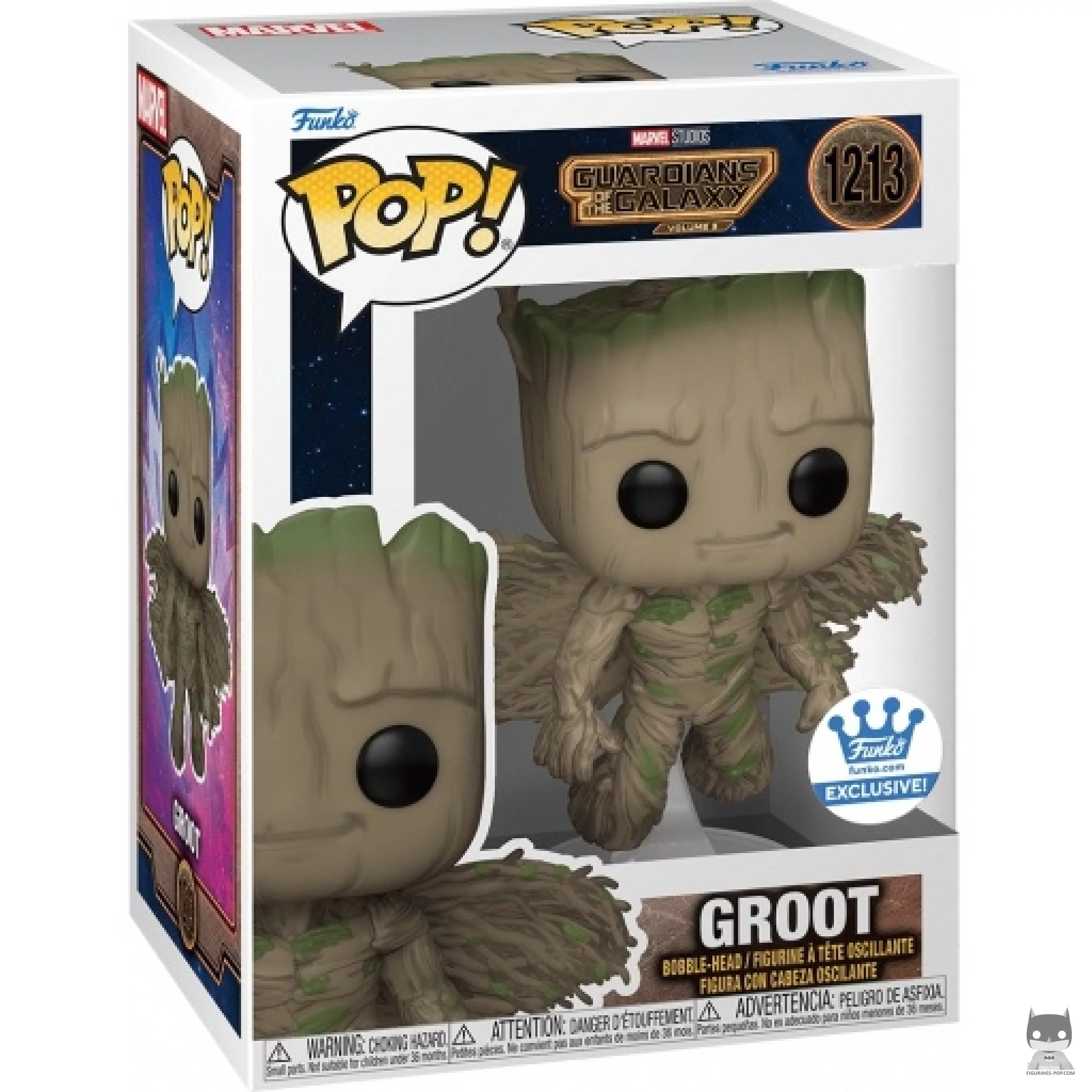 Figurine Funko POP Groot avec des ailes avec boîte