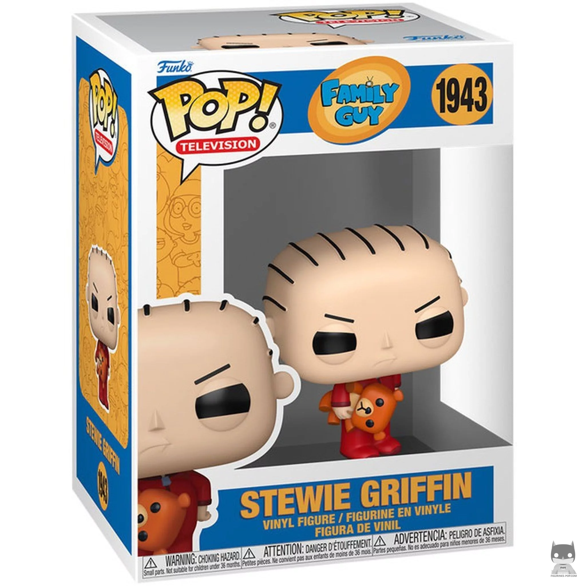 Figurine Funko POP Stewie avec boîte