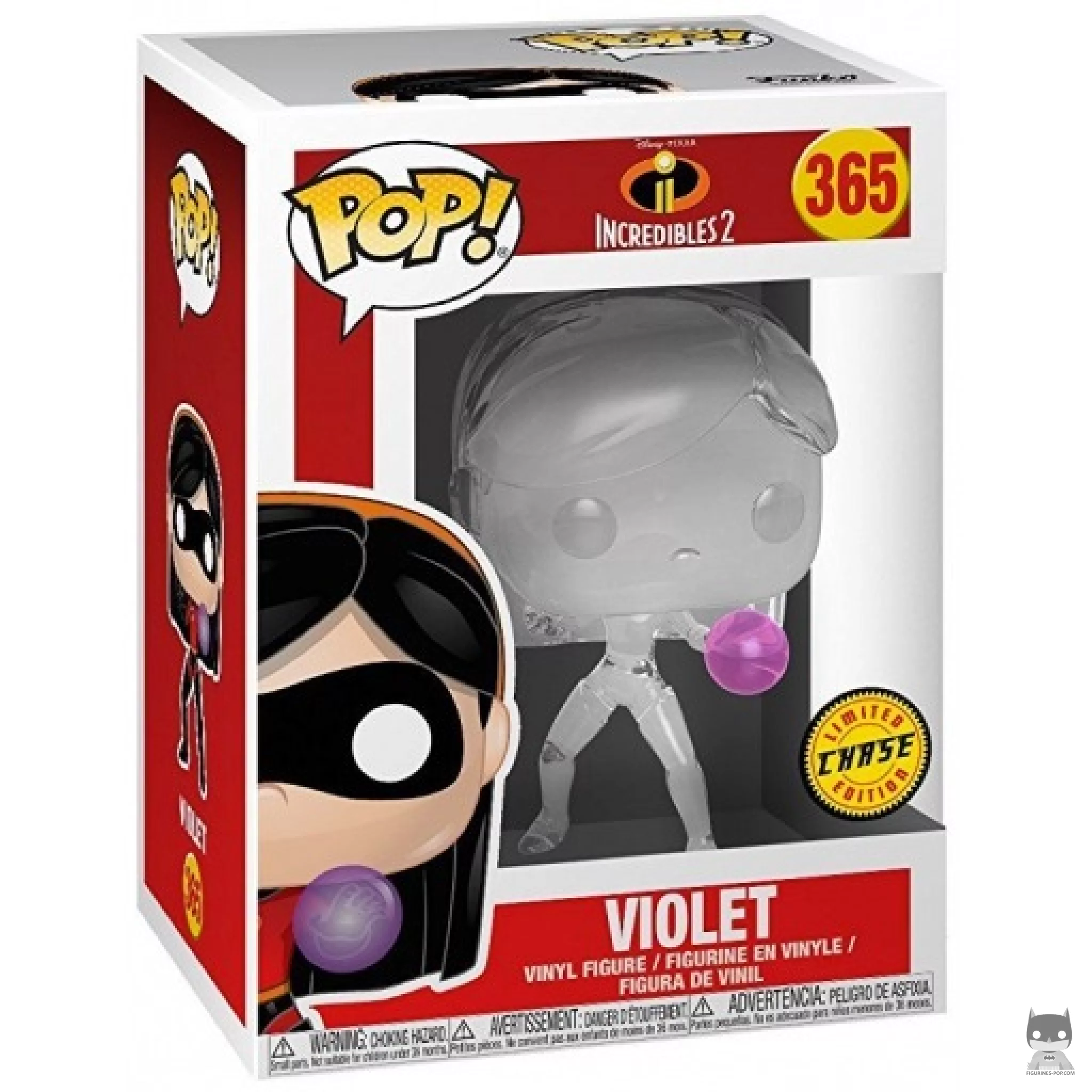 Figurine Funko POP Violette avec boîte