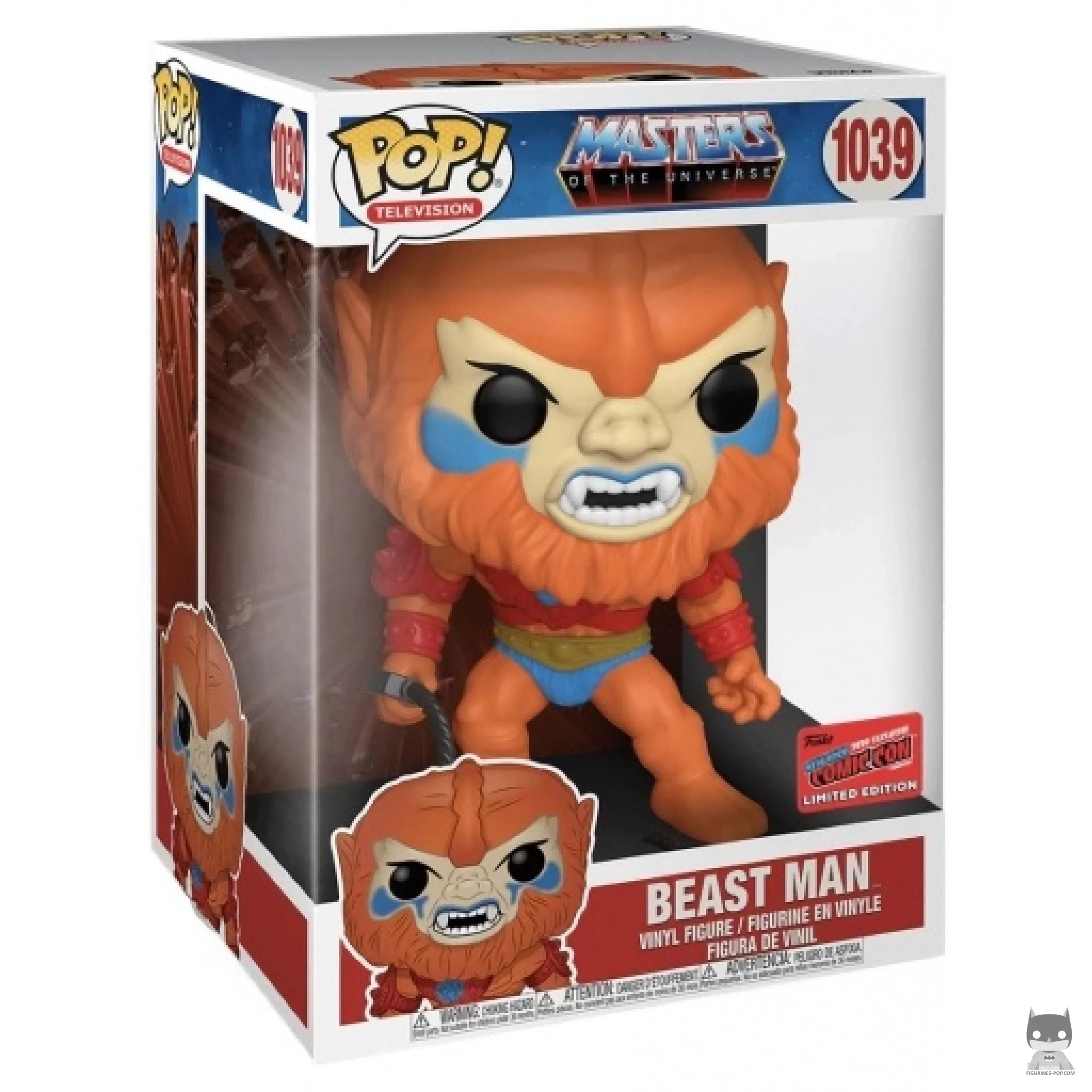 Figurine Funko POP Beast Man (Supersized) avec boîte