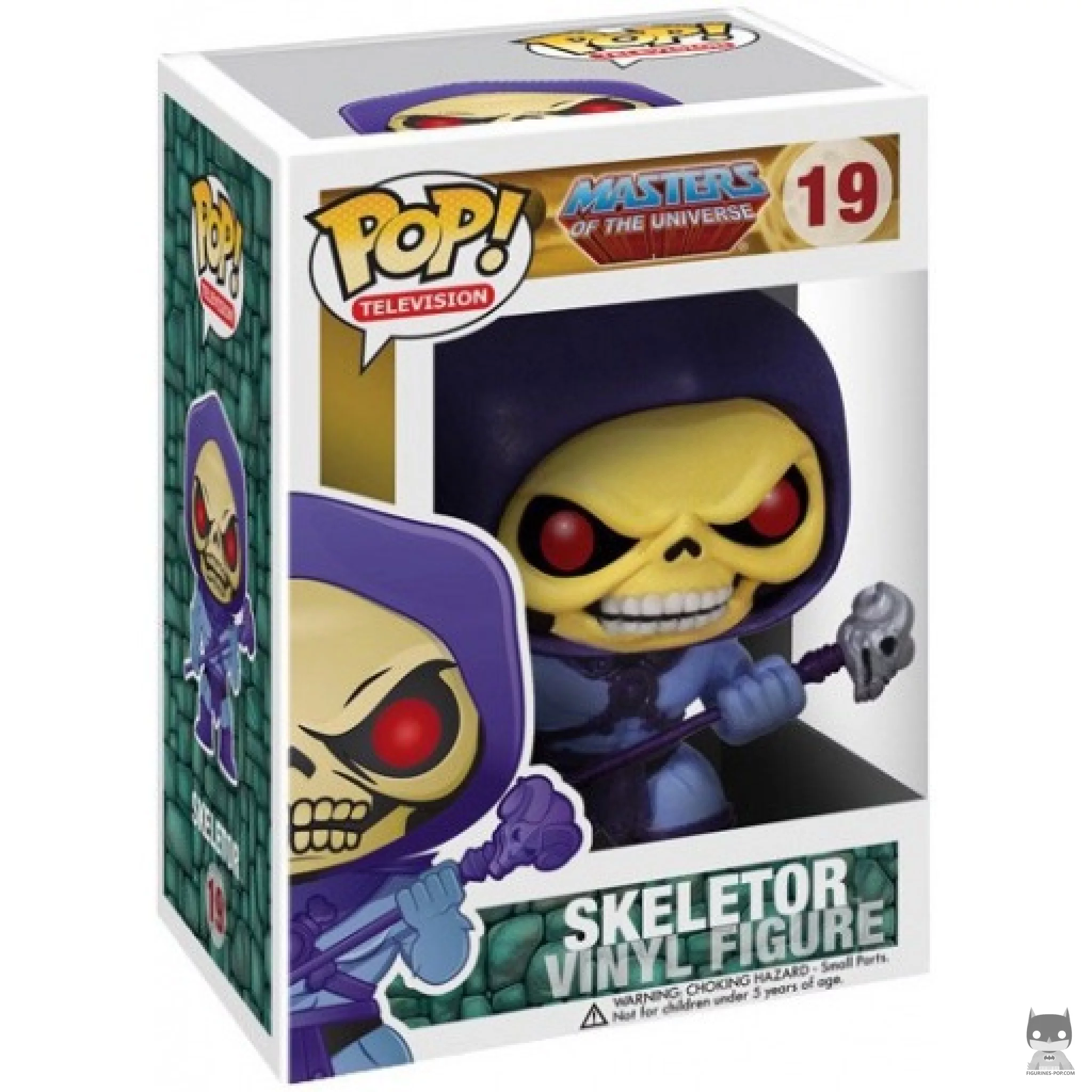 Figurine Funko POP Skeletor (Glow in the Dark) avec boîte