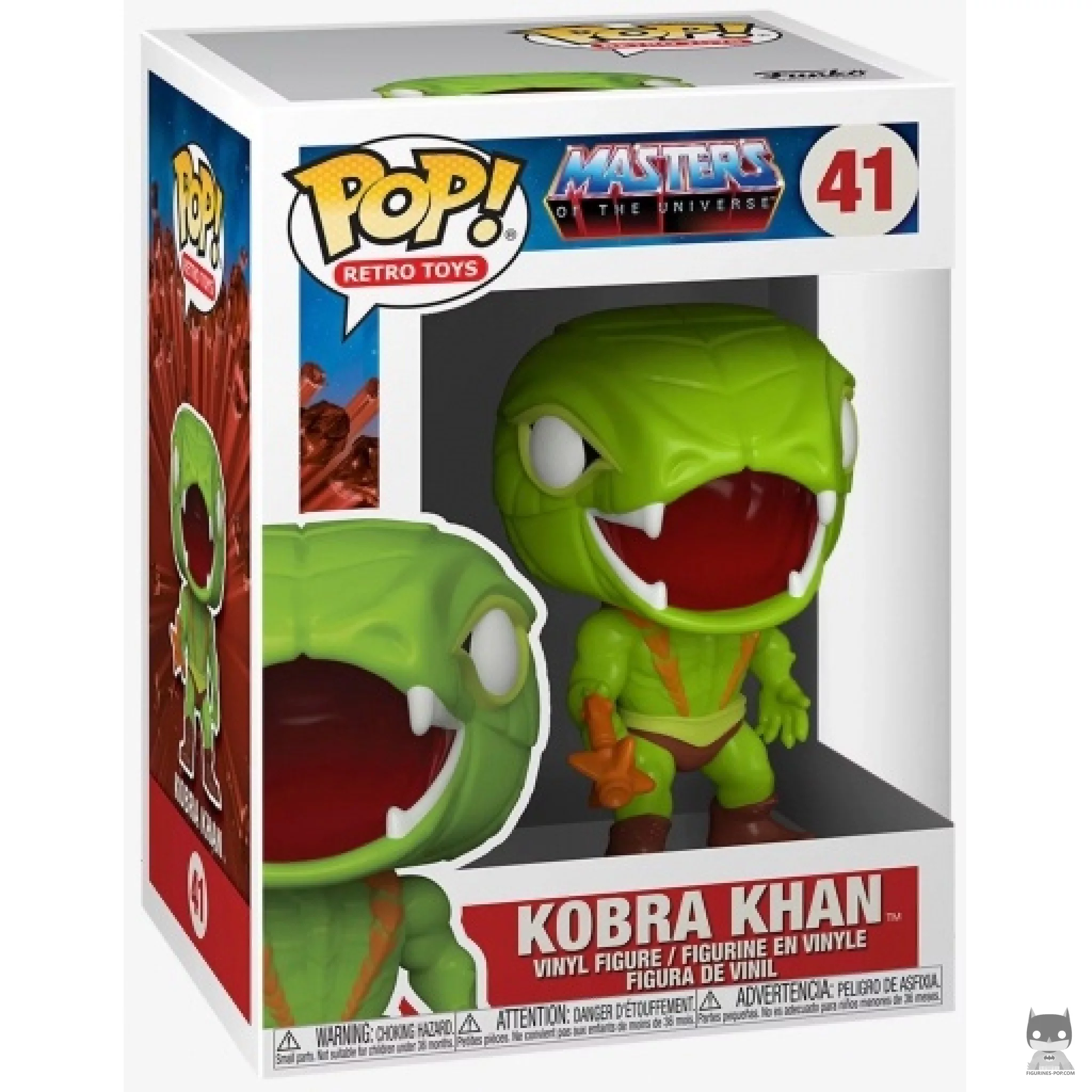 Figurine Funko POP Kobra Khan avec boîte