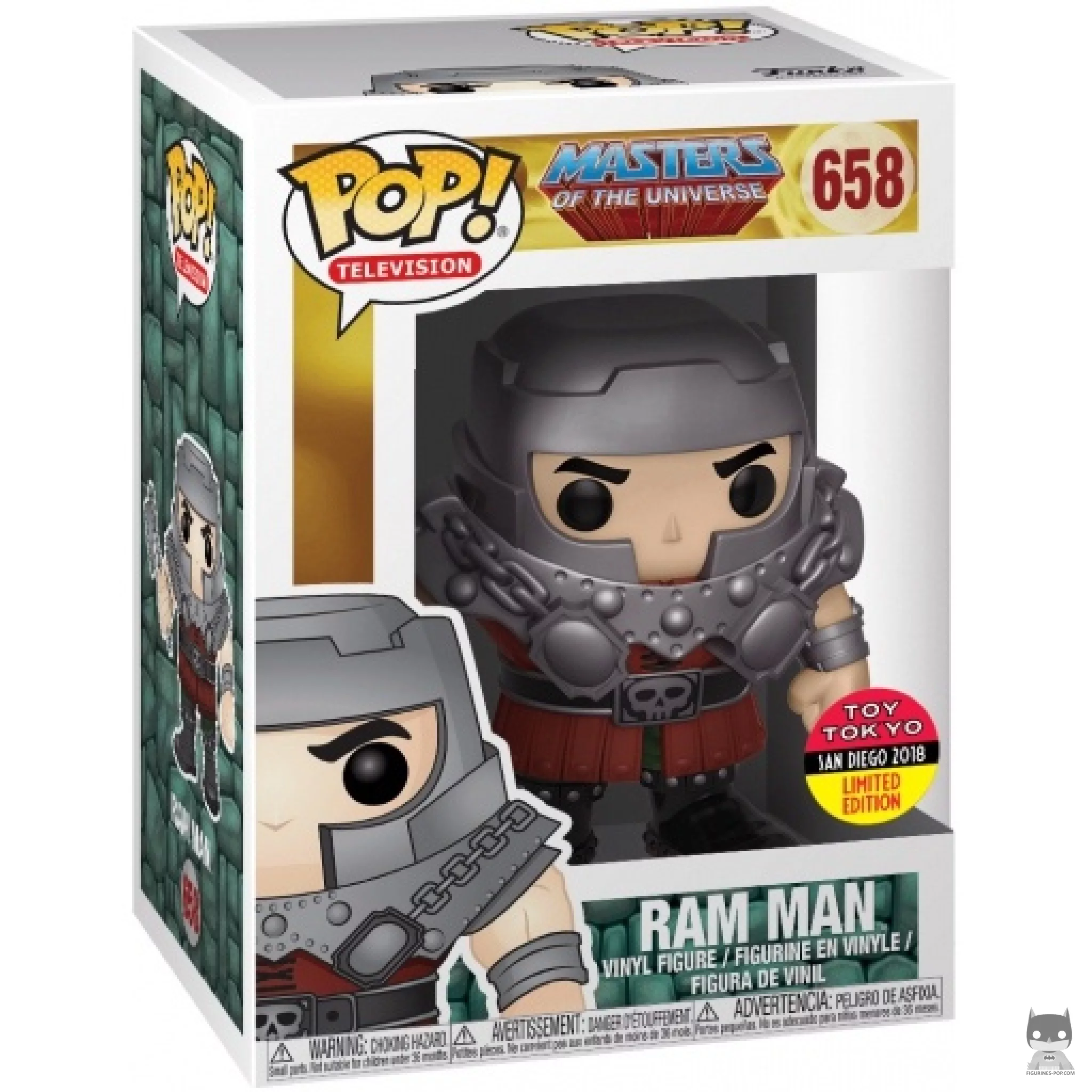 Figurine Funko POP Ram Man avec boîte
