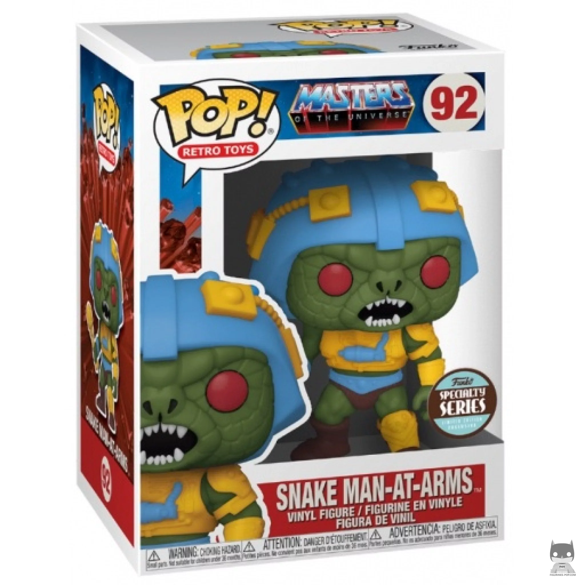 Figurine Funko POP Snake Man-at-Arms avec boîte