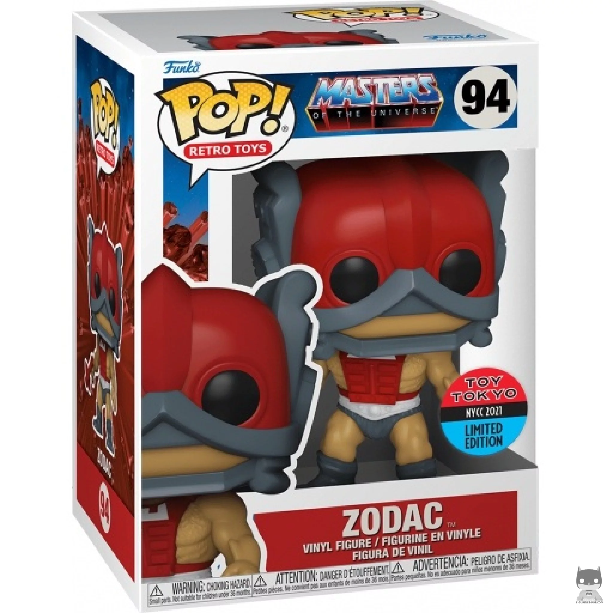 Figurine Funko POP Zodac avec boîte