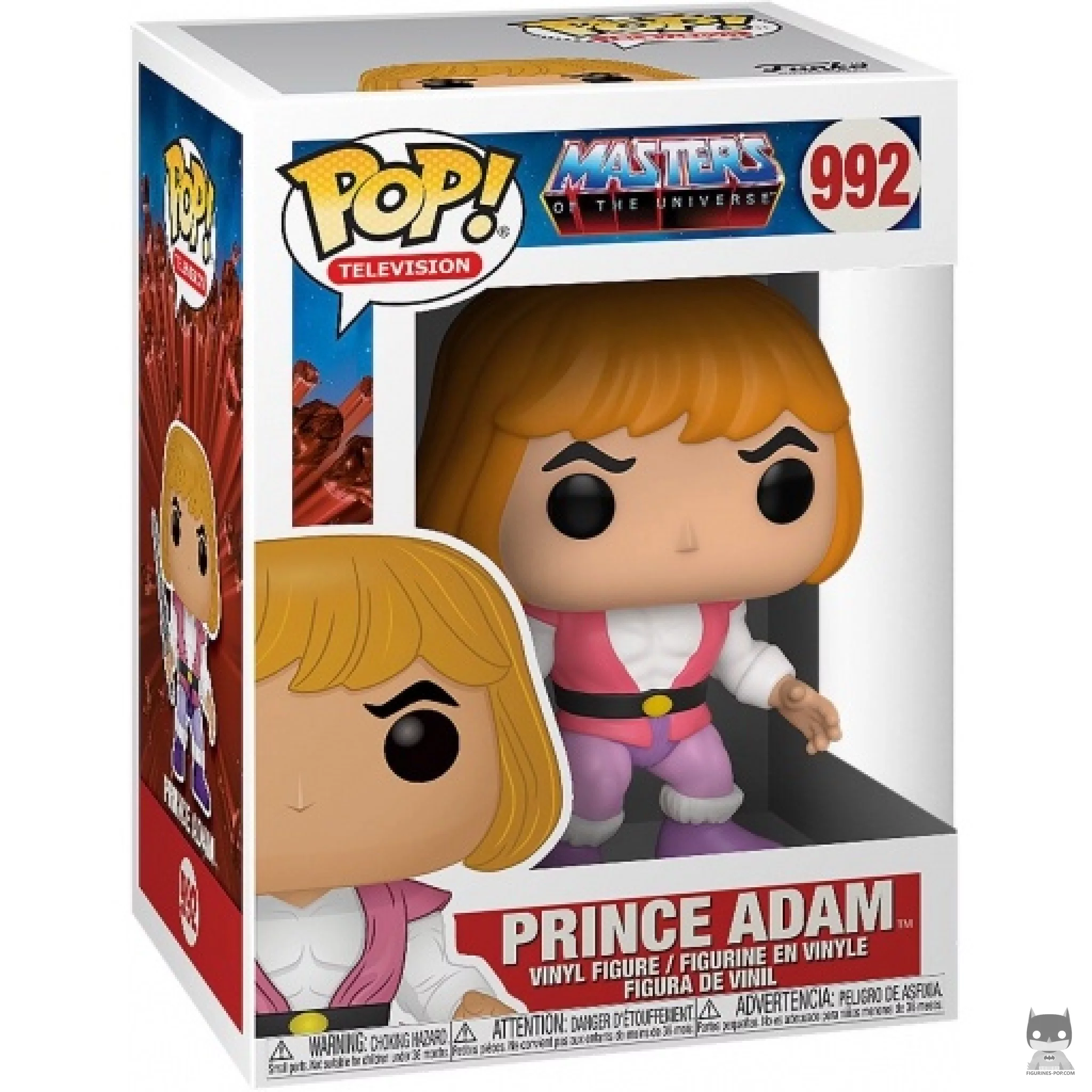 Figurine Funko POP Prince Adam avec boîte