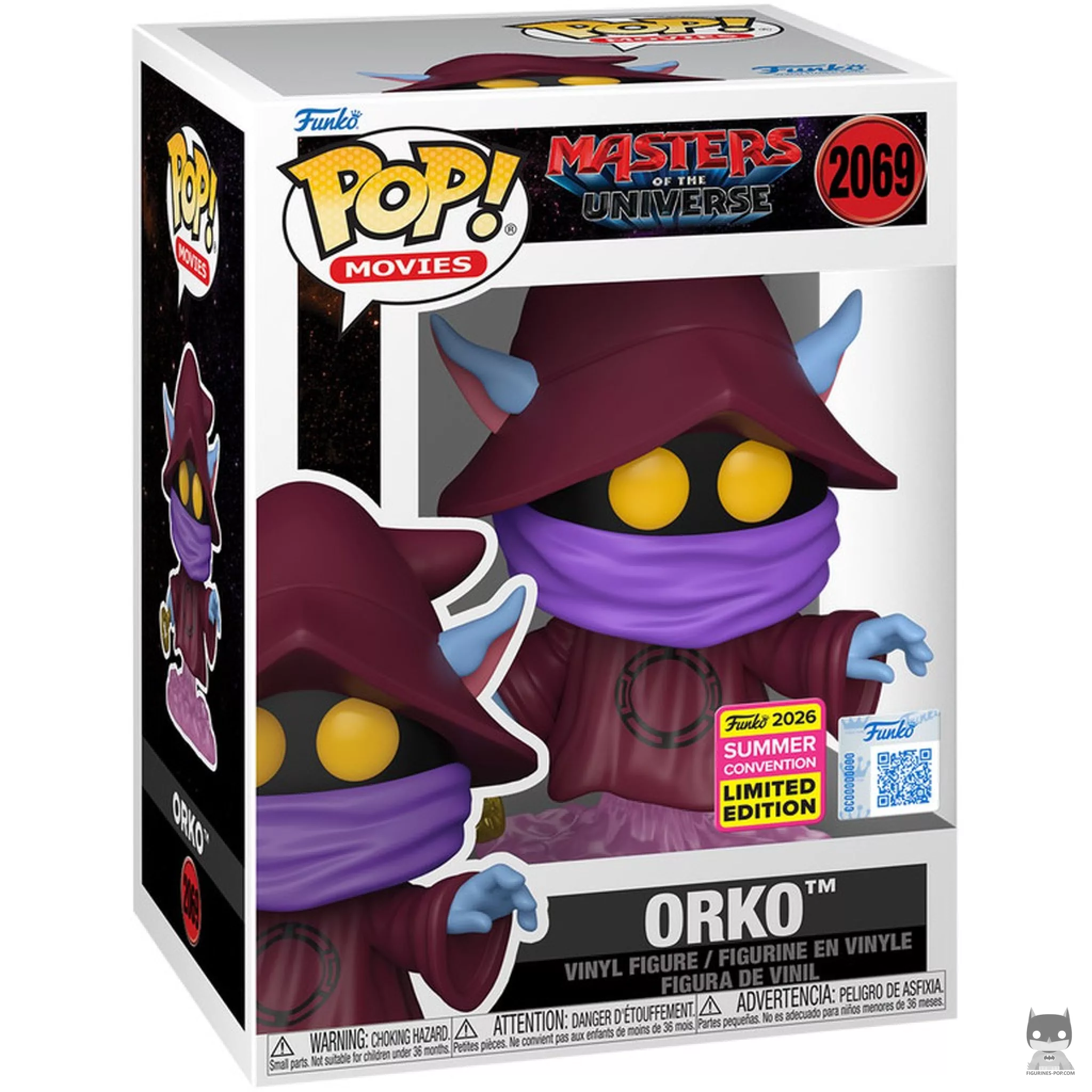 Figurine Funko POP Orko avec boîte