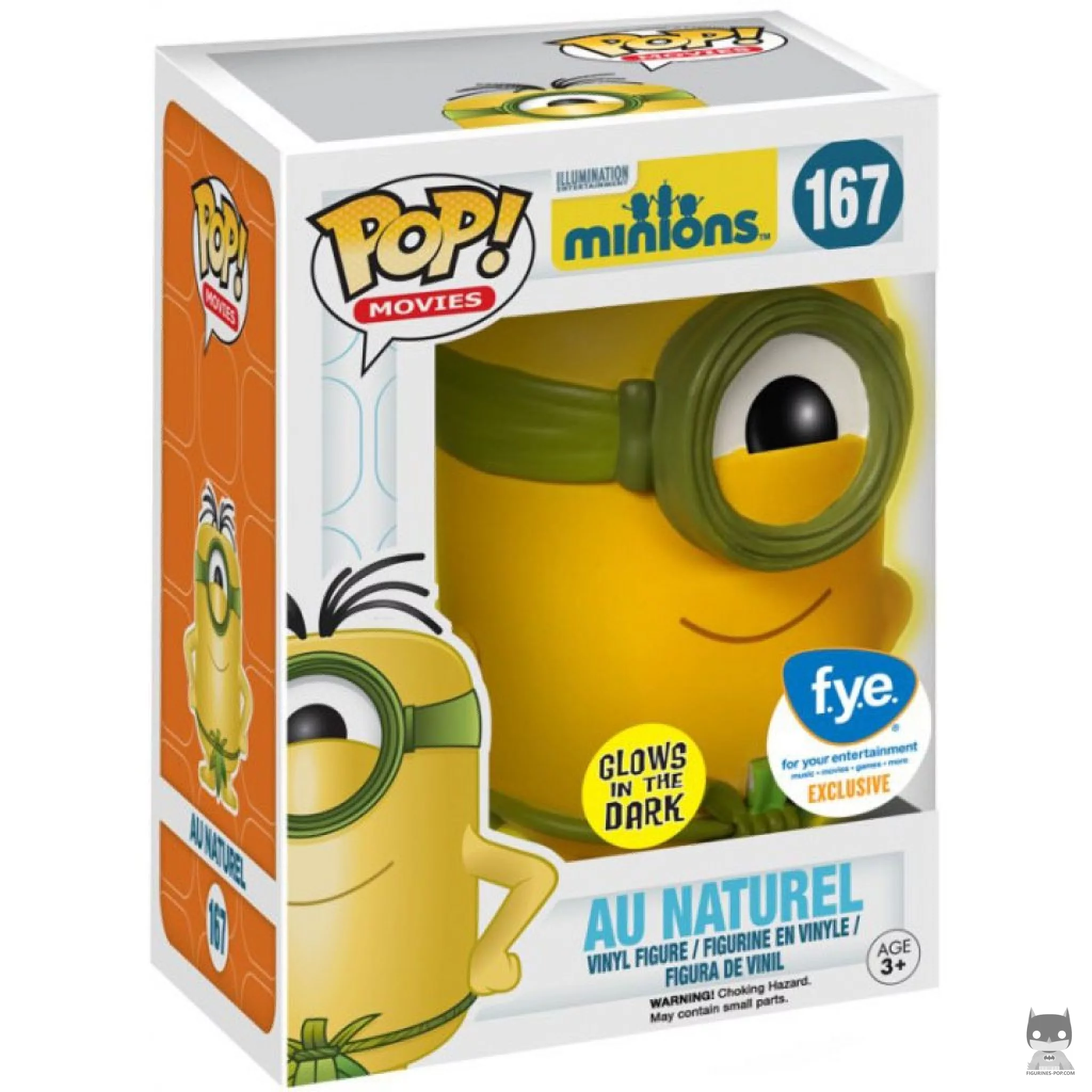 Figurine Funko POP Au Naturel (Glow in the Dark) avec boîte