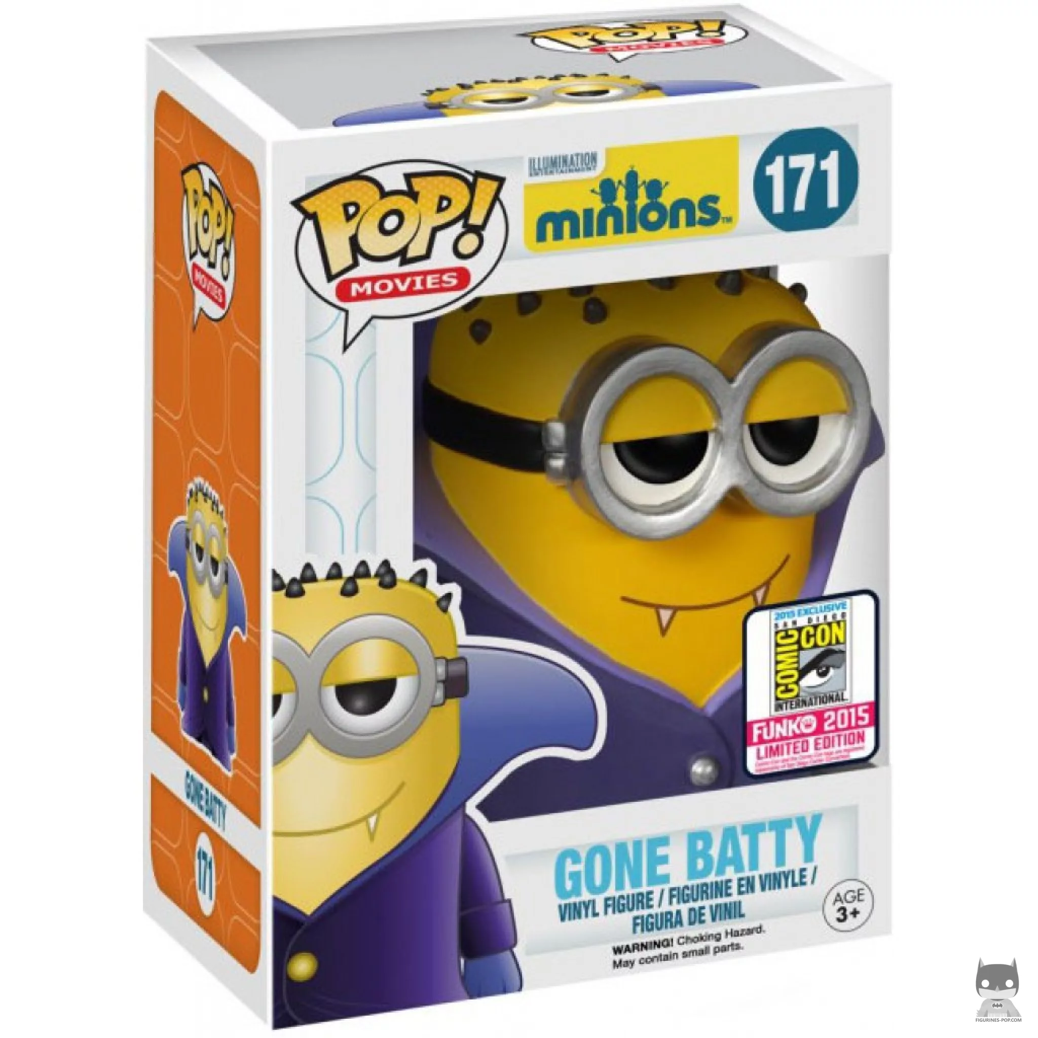 Figurine Funko POP Gone Batty avec boîte