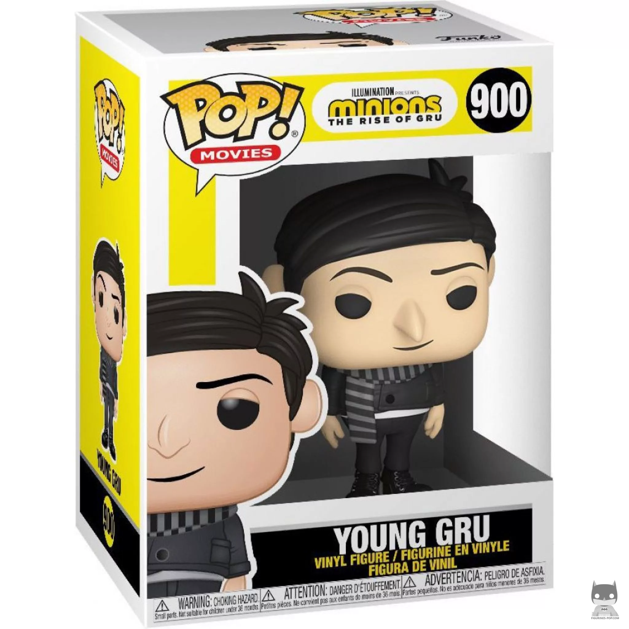 Figurine Funko POP Gru jeune avec boîte