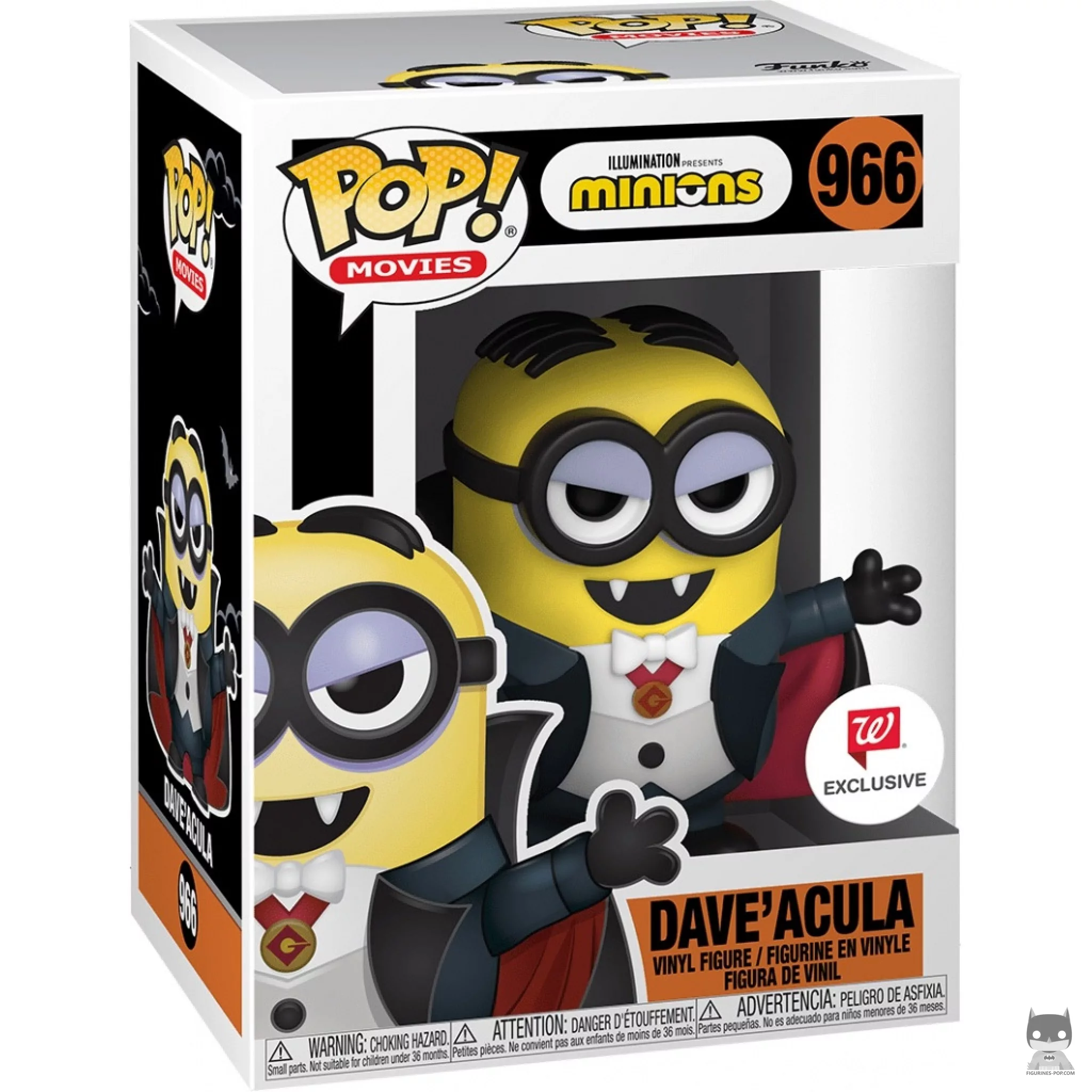 Figurine Funko POP Dave'Acula avec boîte