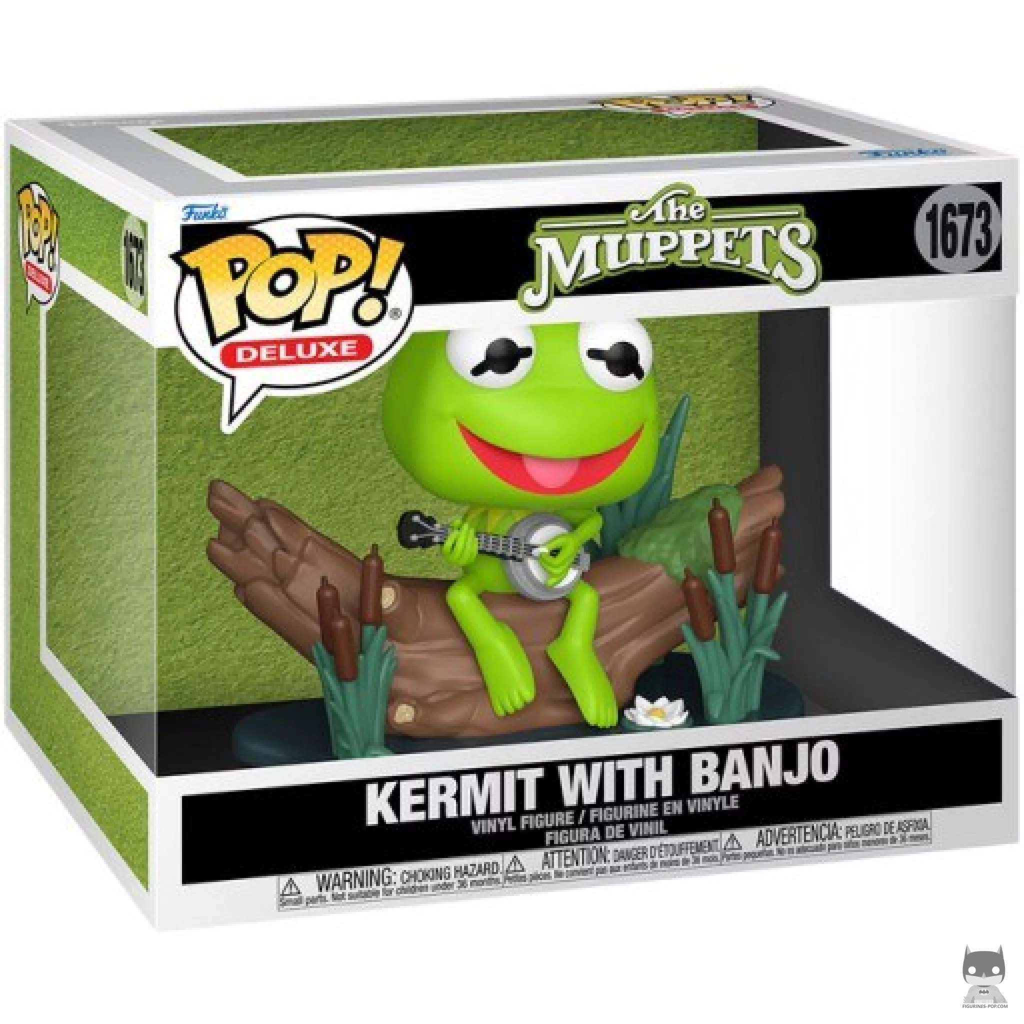 Figurine Funko POP Kermit avec Banjo avec boîte