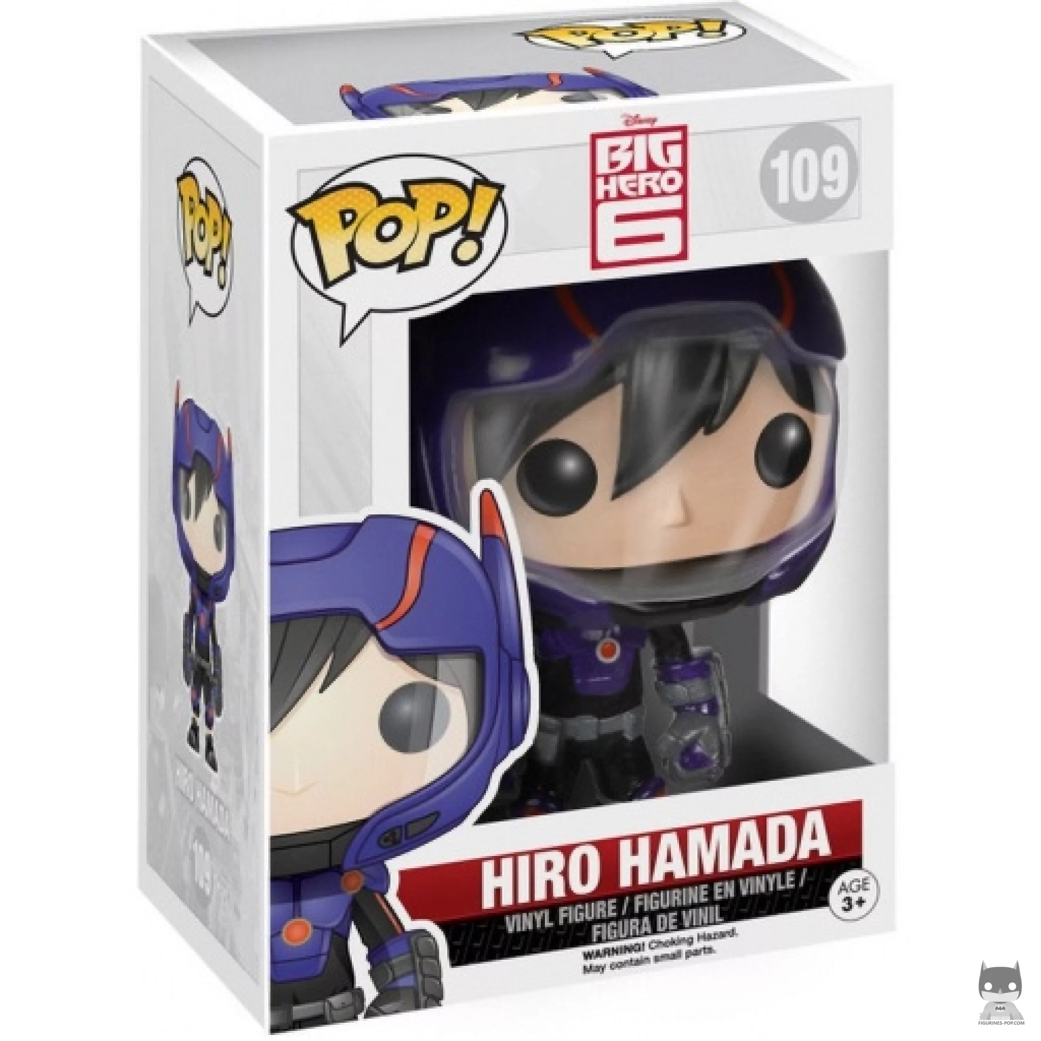Figurine Funko POP Hiro Hamada avec boîte