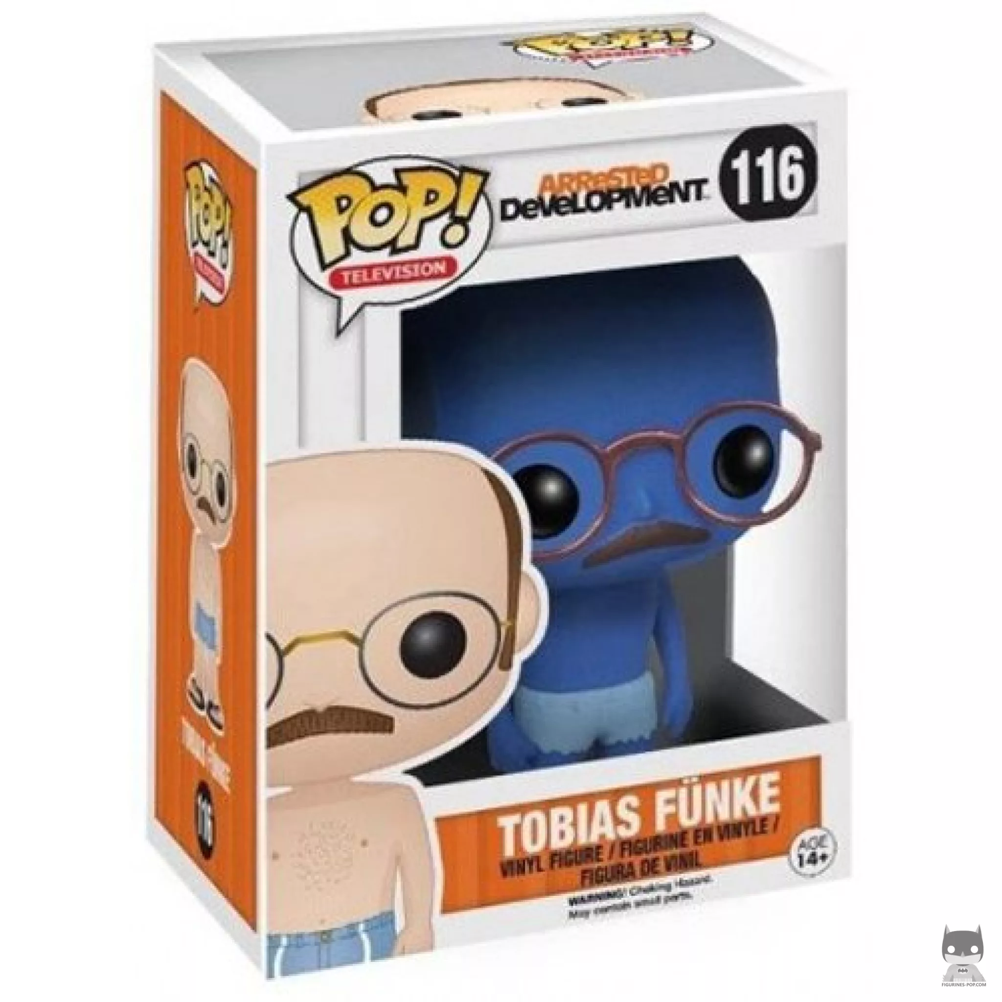 Figurine Funko POP Tobias Funke (Bleu) avec boîte