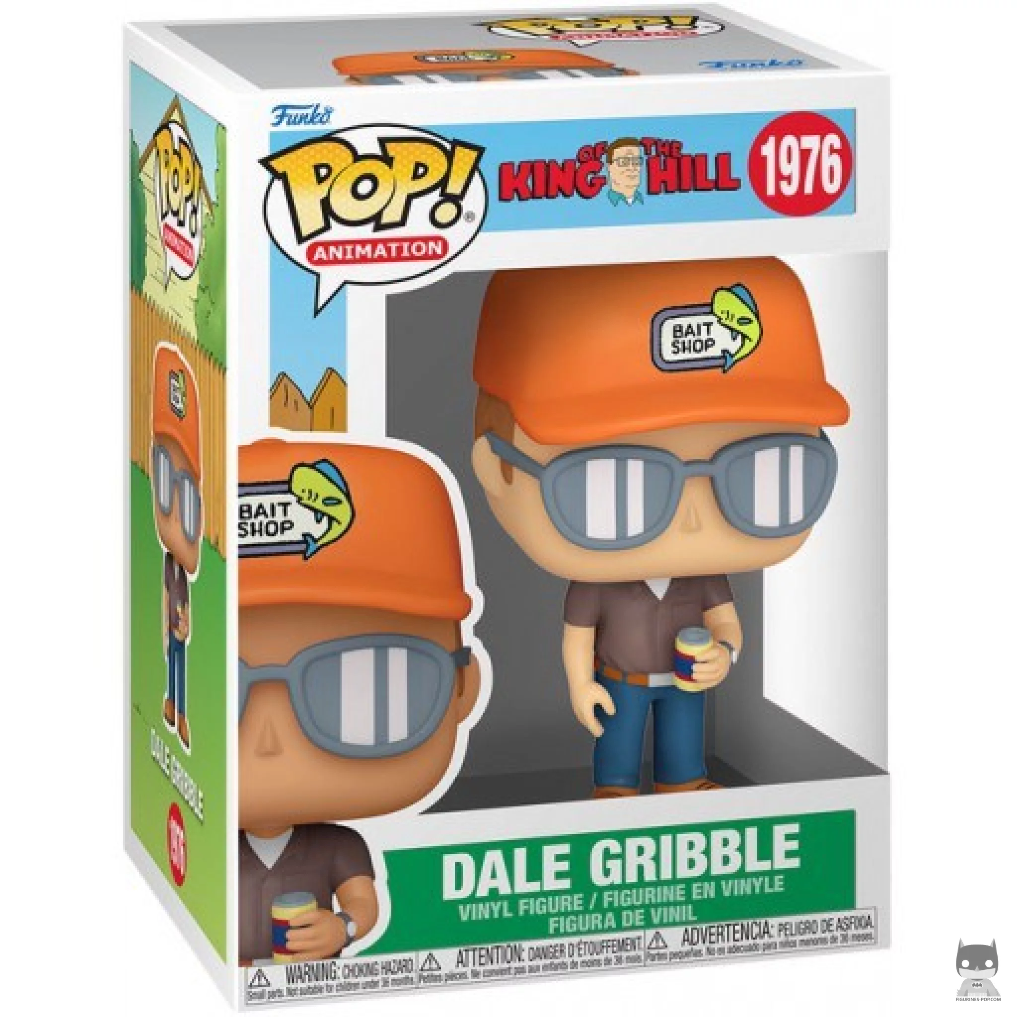 Figurine Funko POP Dale Gribble avec boîte