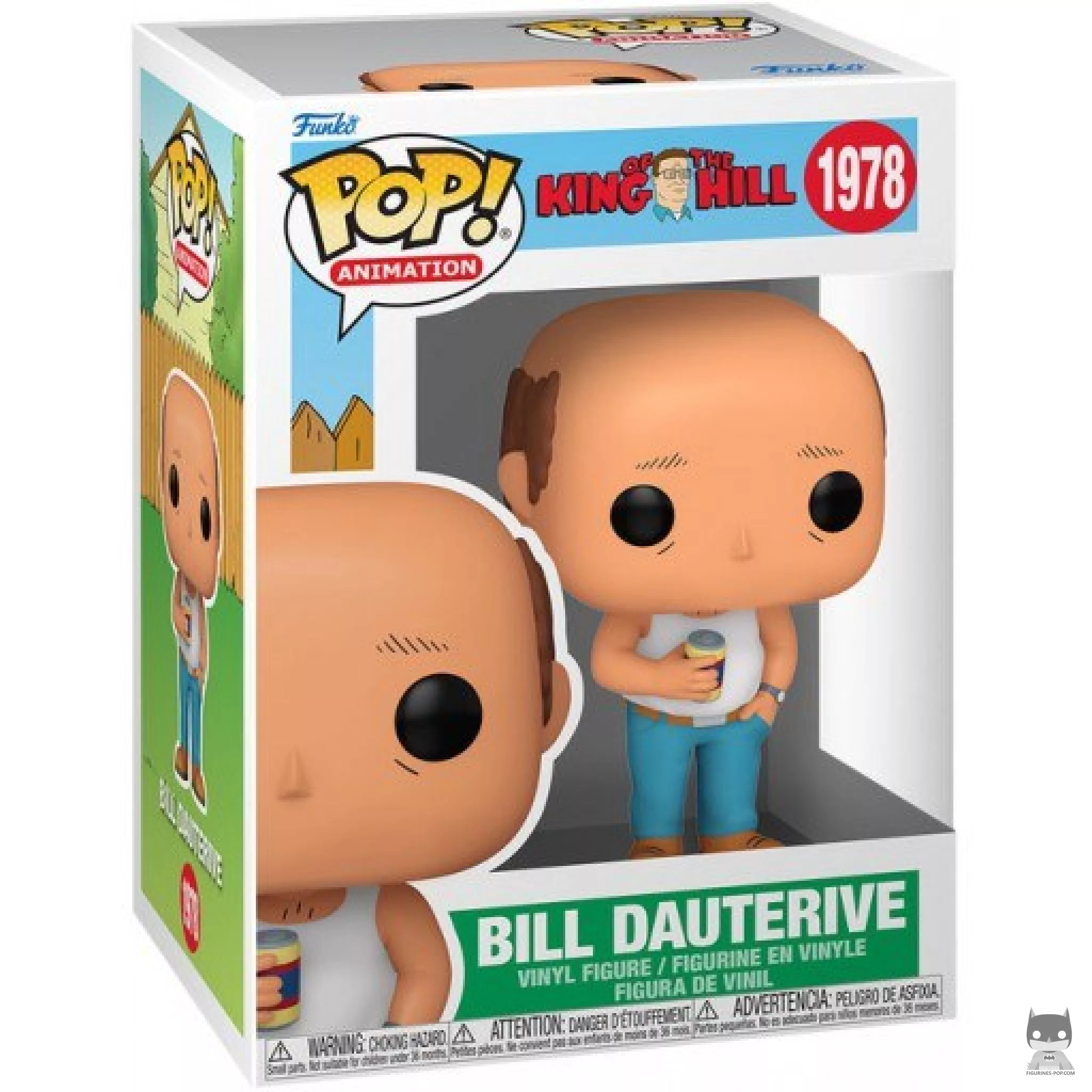 Figurine Funko POP Bill Dauterive avec boîte