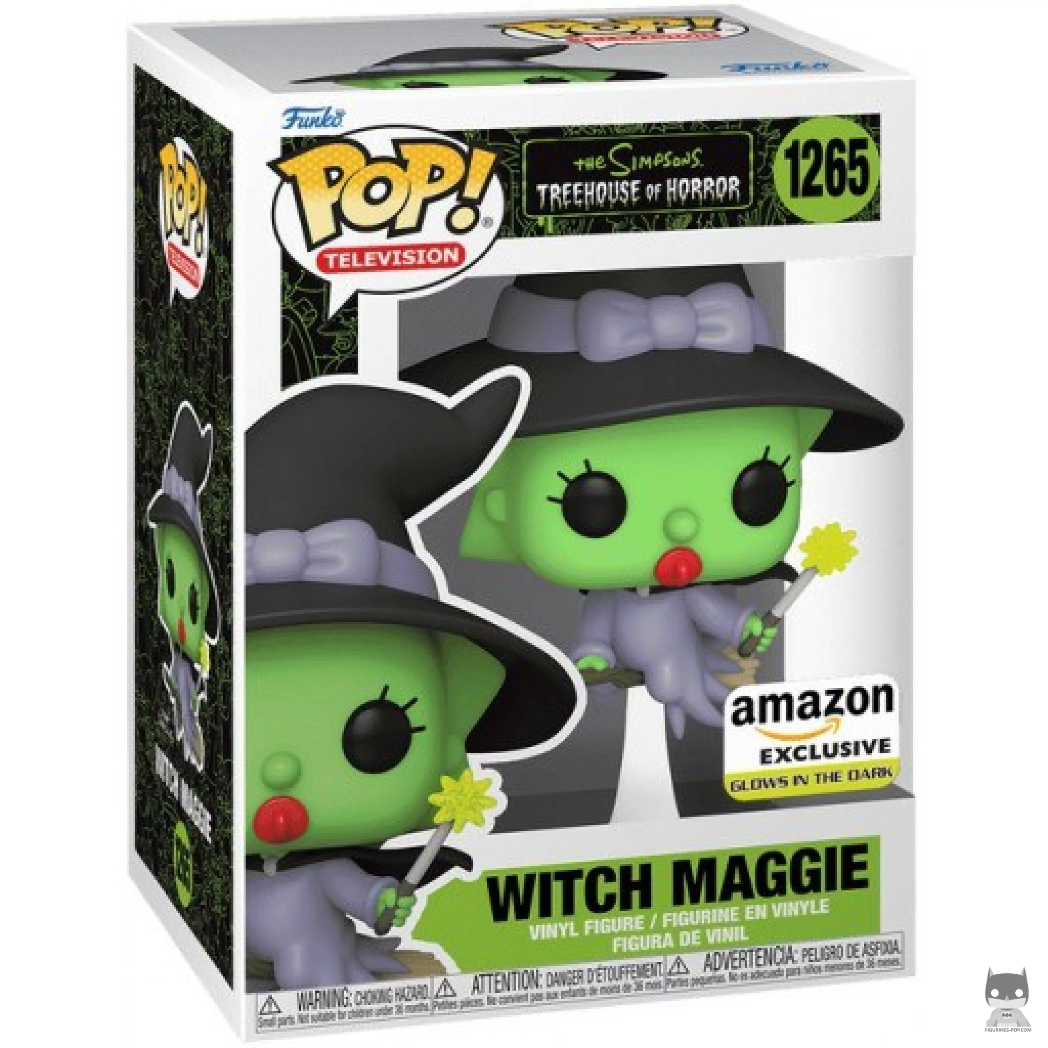 Figurine Funko POP Maggie Sorcière (Glow in the Dark) avec boîte