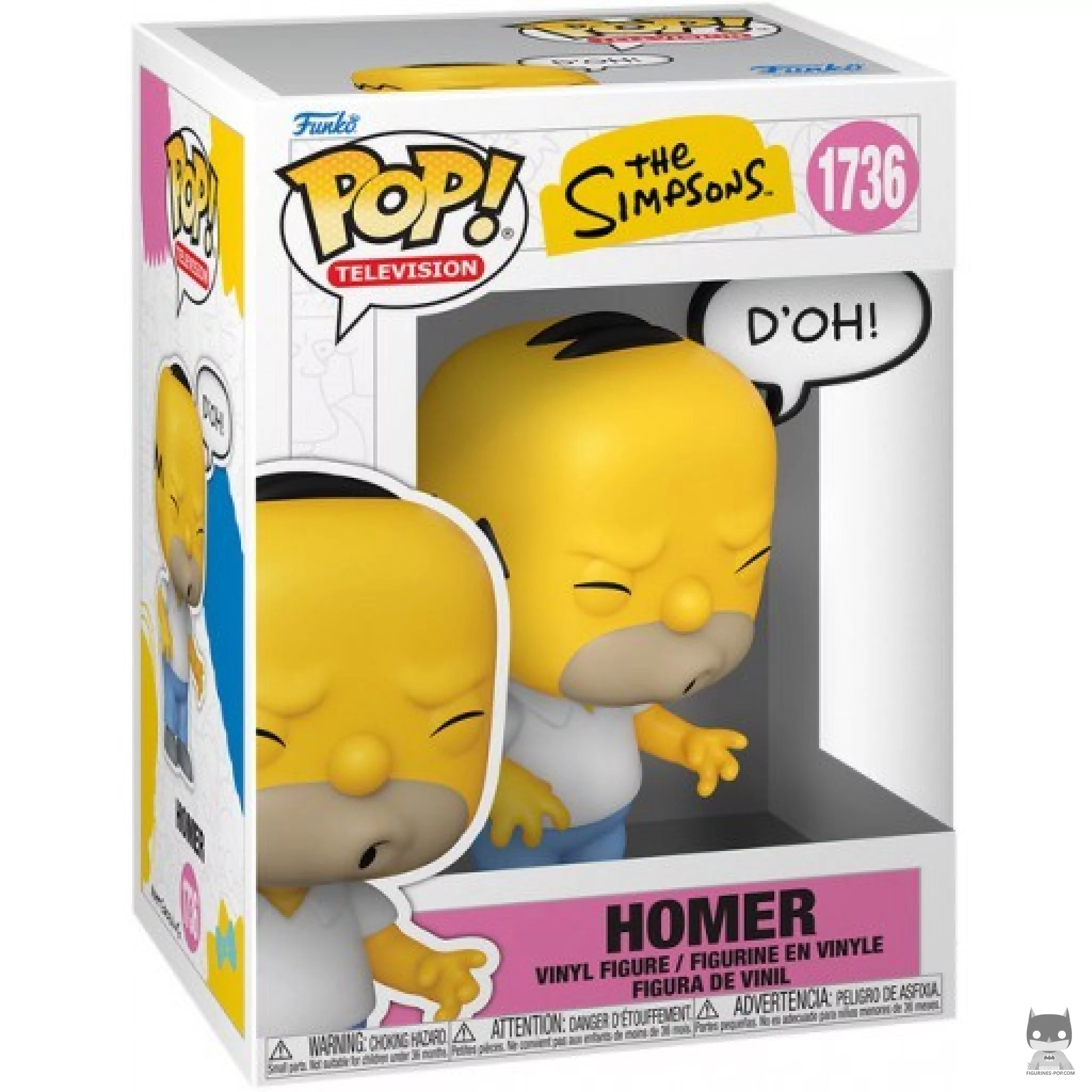 Figurine Funko POP Homer (D'Oh) avec boîte