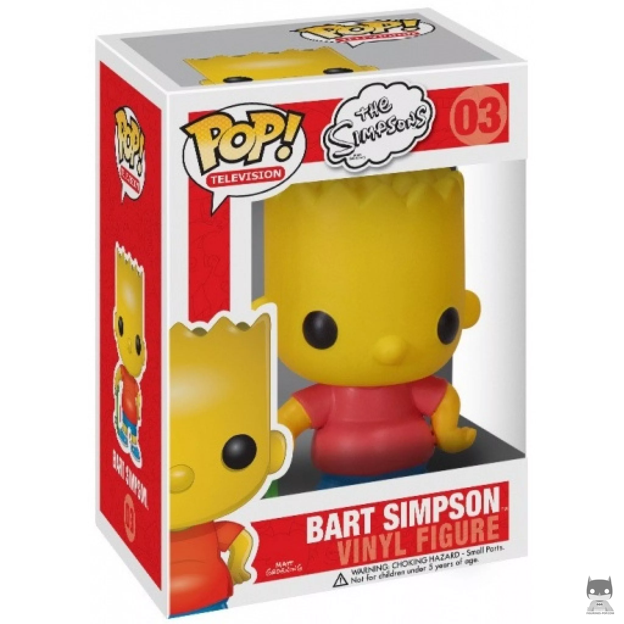 Figurine Funko POP Bart Simpson avec boîte
