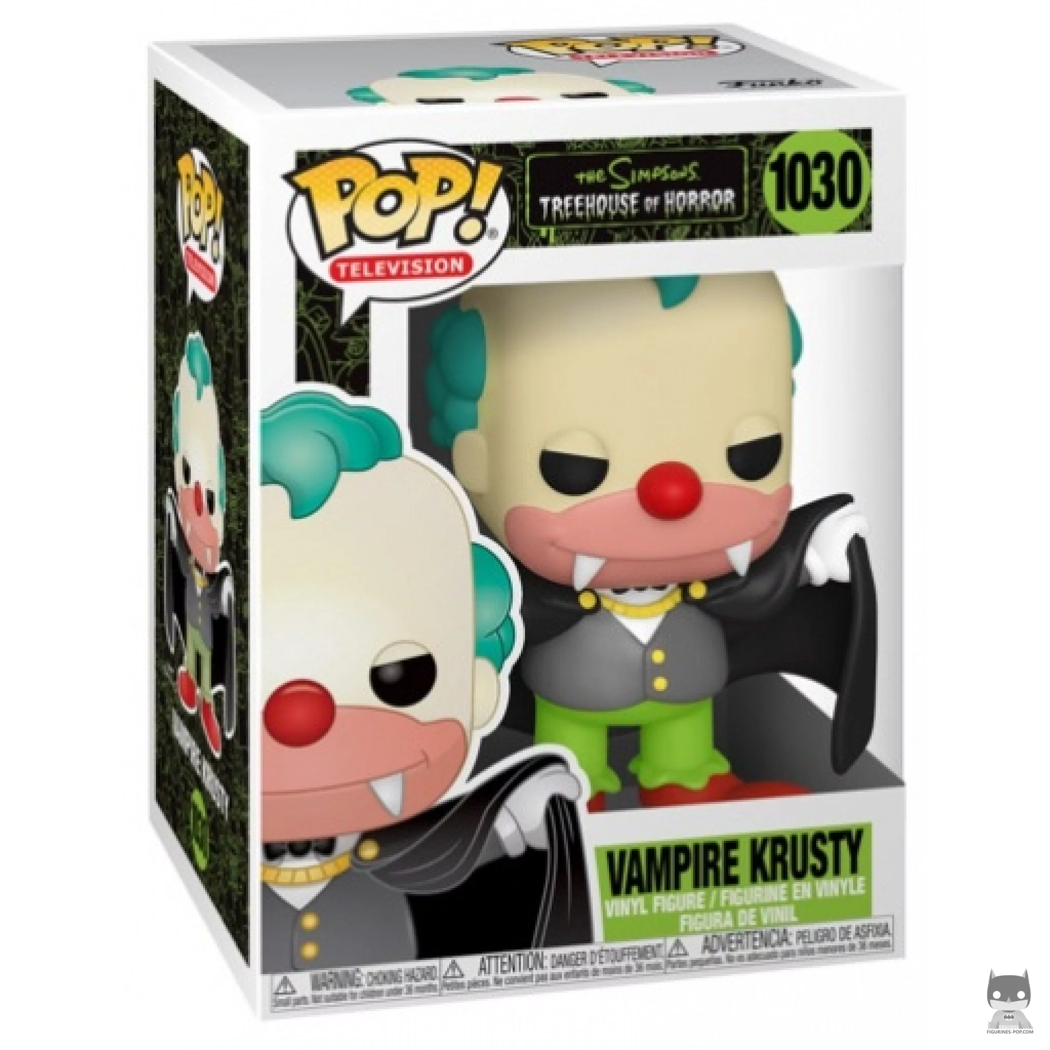 Figurine Funko POP Krusty en Vampire avec boîte