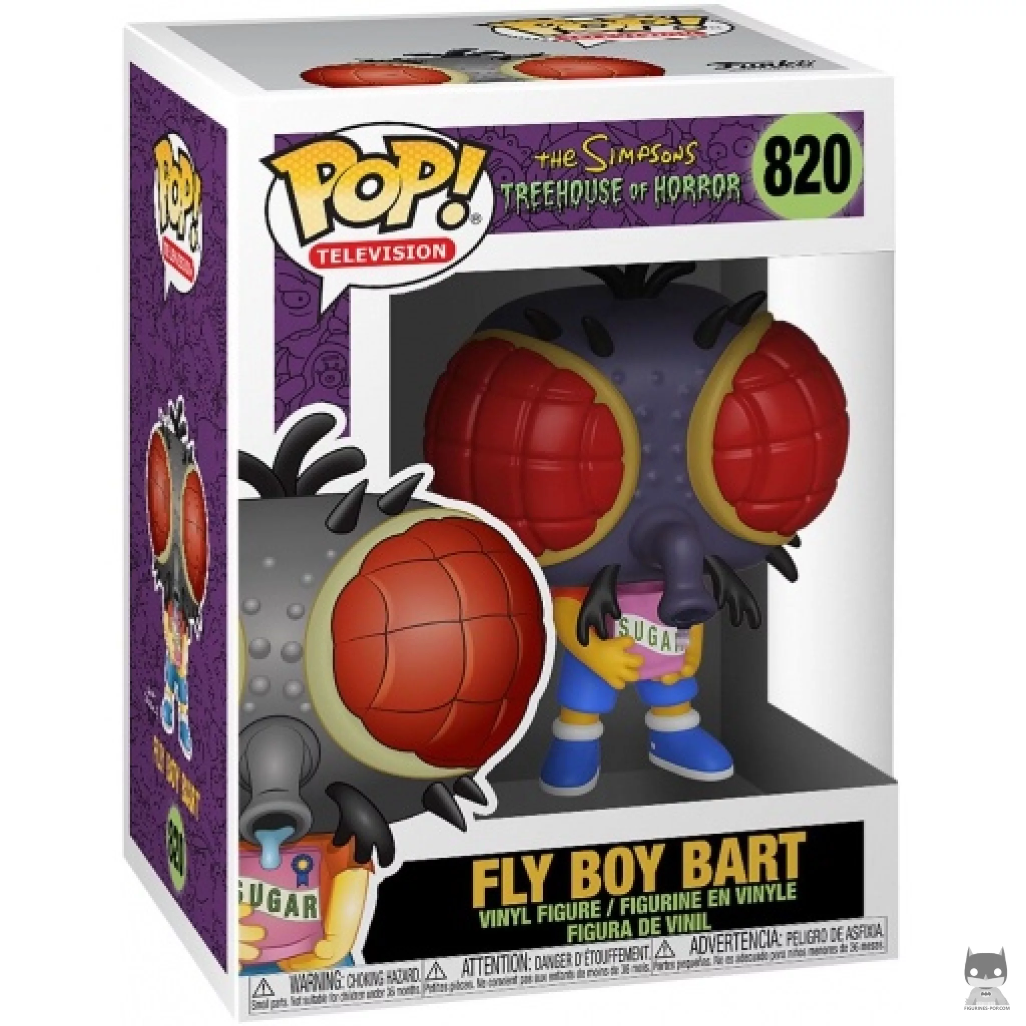 Figurine Funko POP Bart la Mouche avec boîte