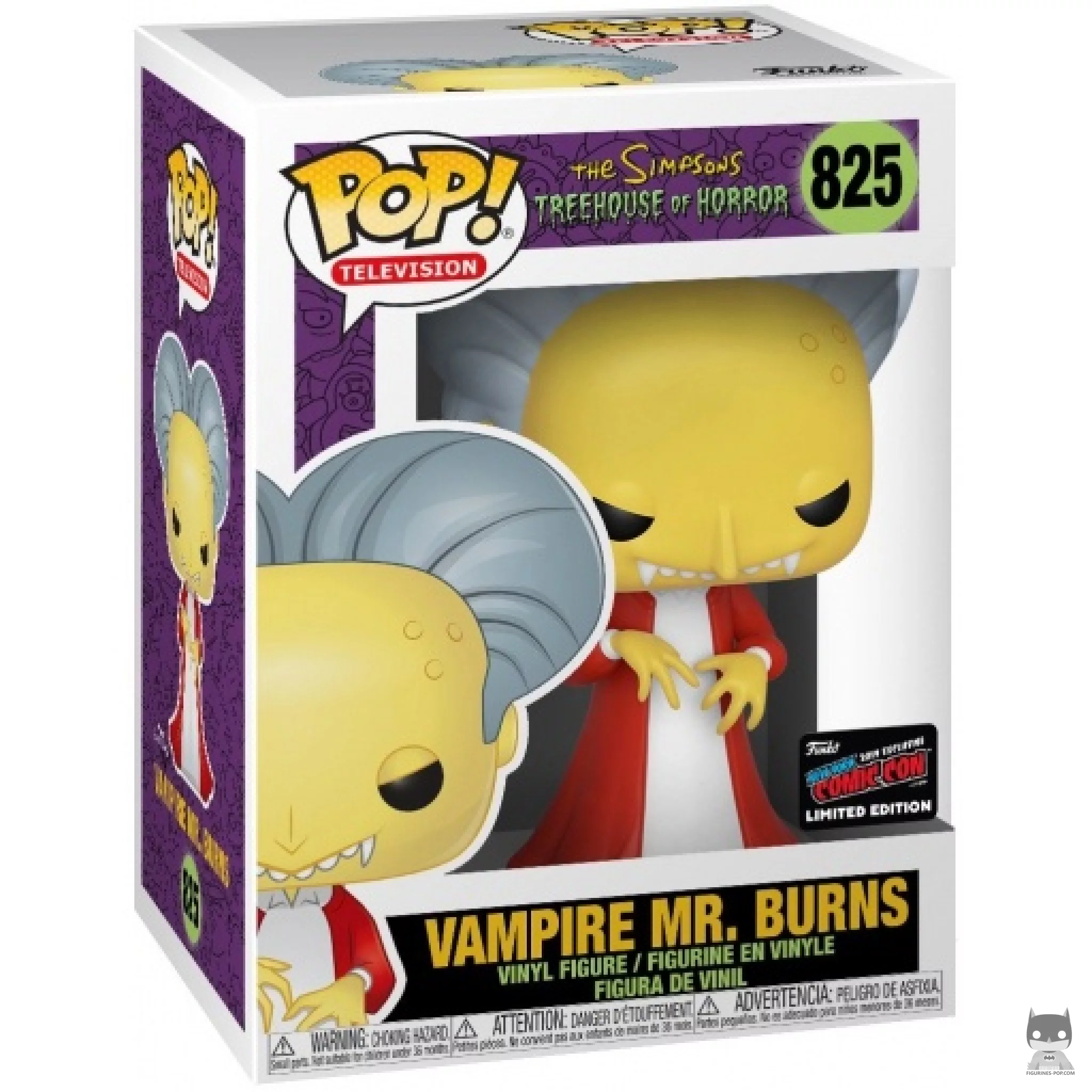 Figurine Funko POP Mr. Burns Vampire avec boîte