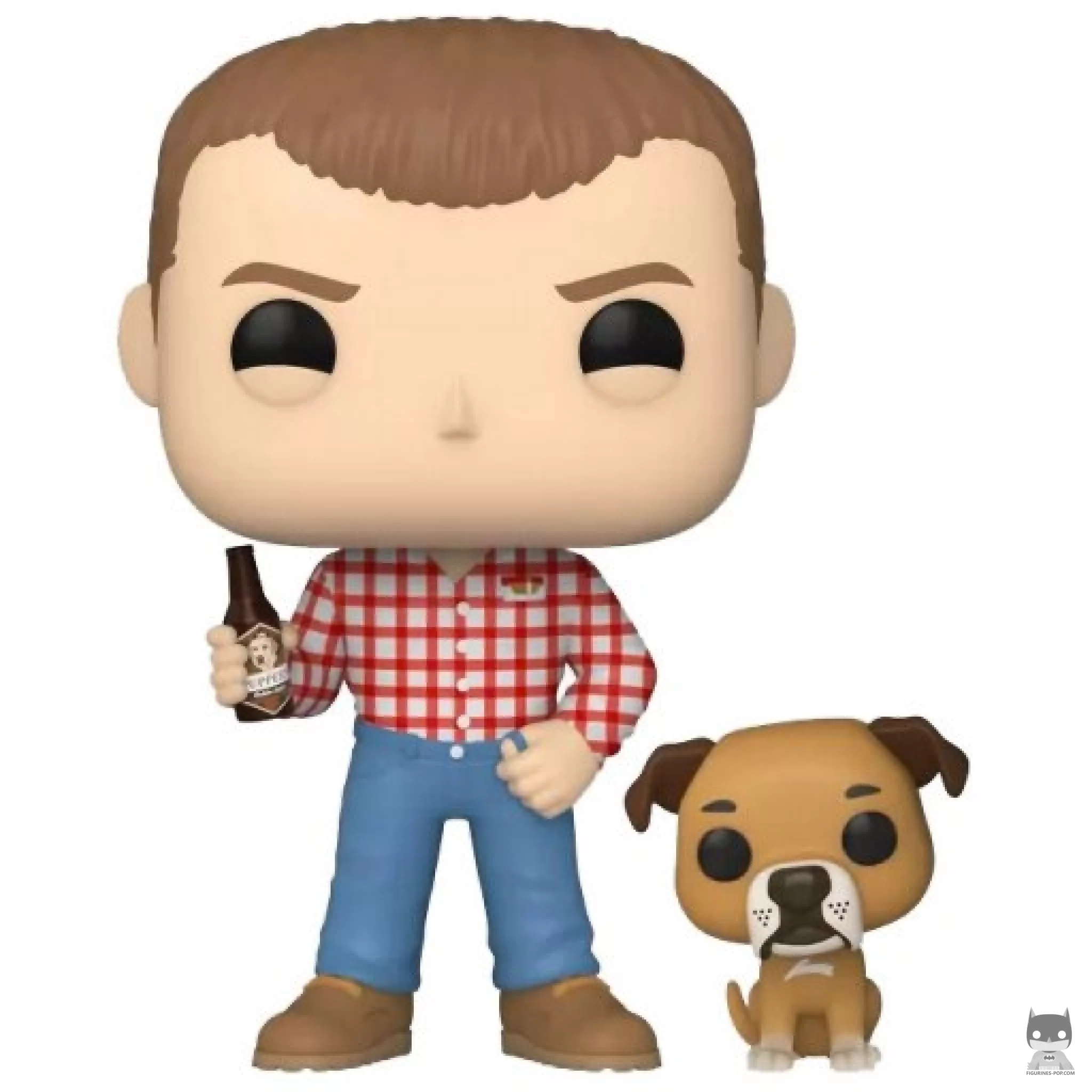 Figurine Funko POP Wayne avec Gus (Letterkenny)