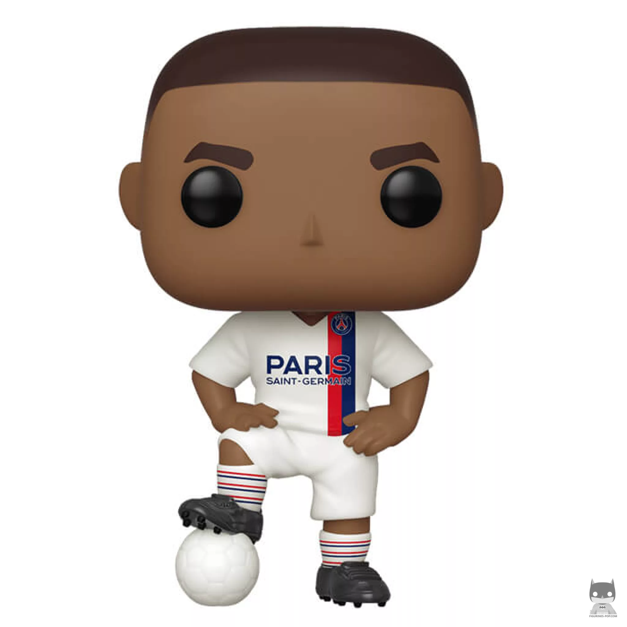 Figurine Funko POP Kylian Mbappé (Paris Saint-Germain) (White) (Ligue 1 (Championnat Français Football))