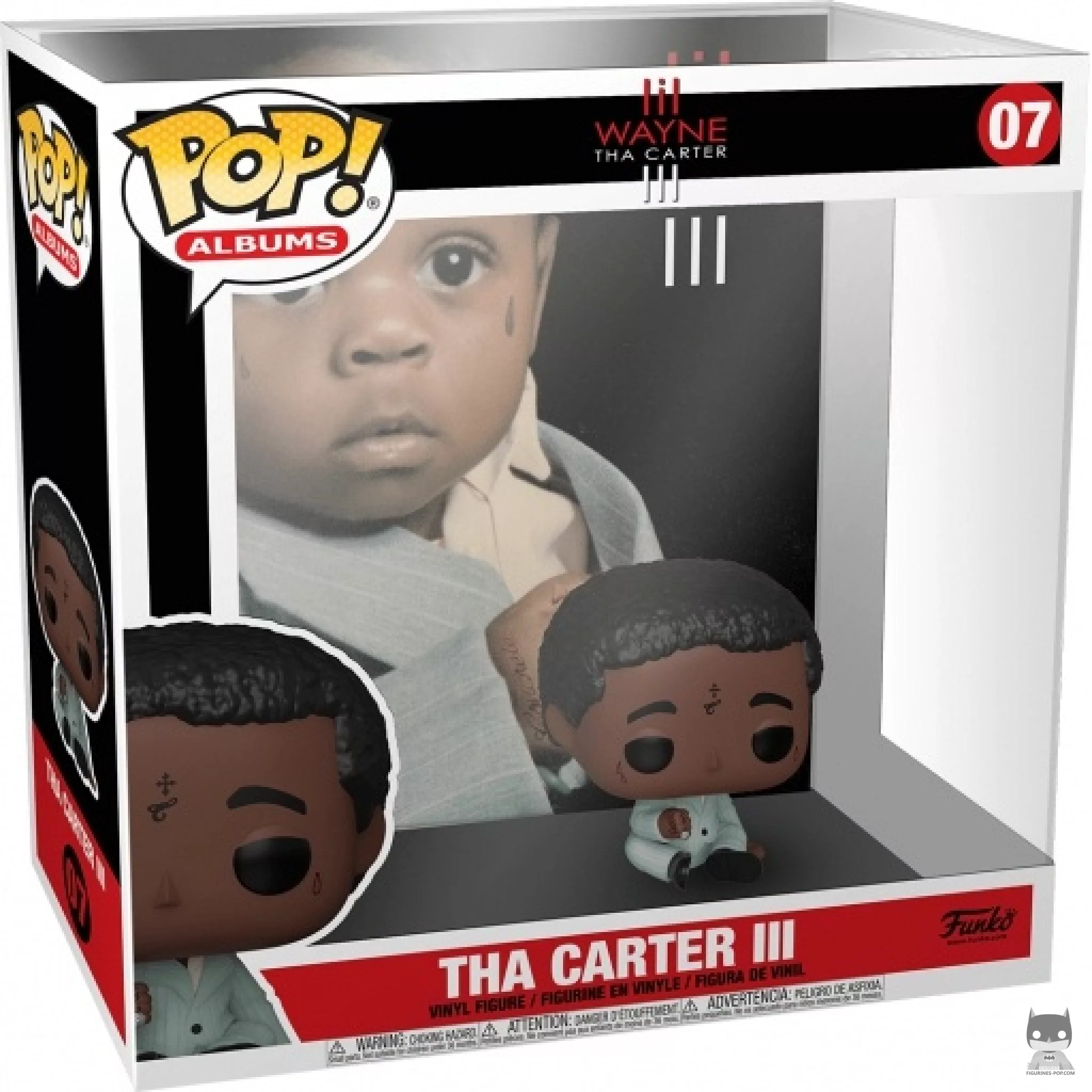 Figurine Funko POP Lil Wayne : Tha Carter III avec boîte