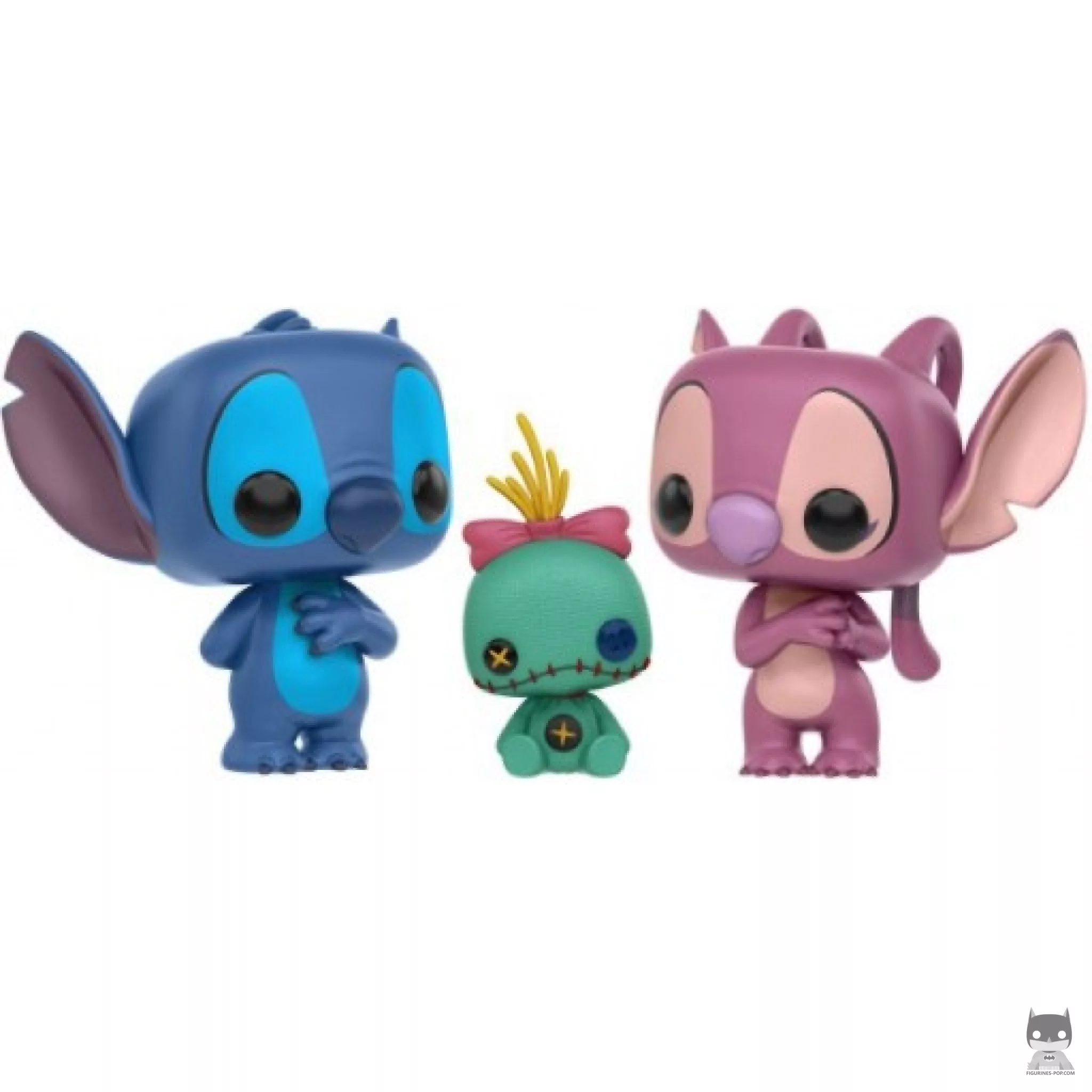 Figurine Funko POP Stitch, Scrump & Angel (Lilo and Stitch)