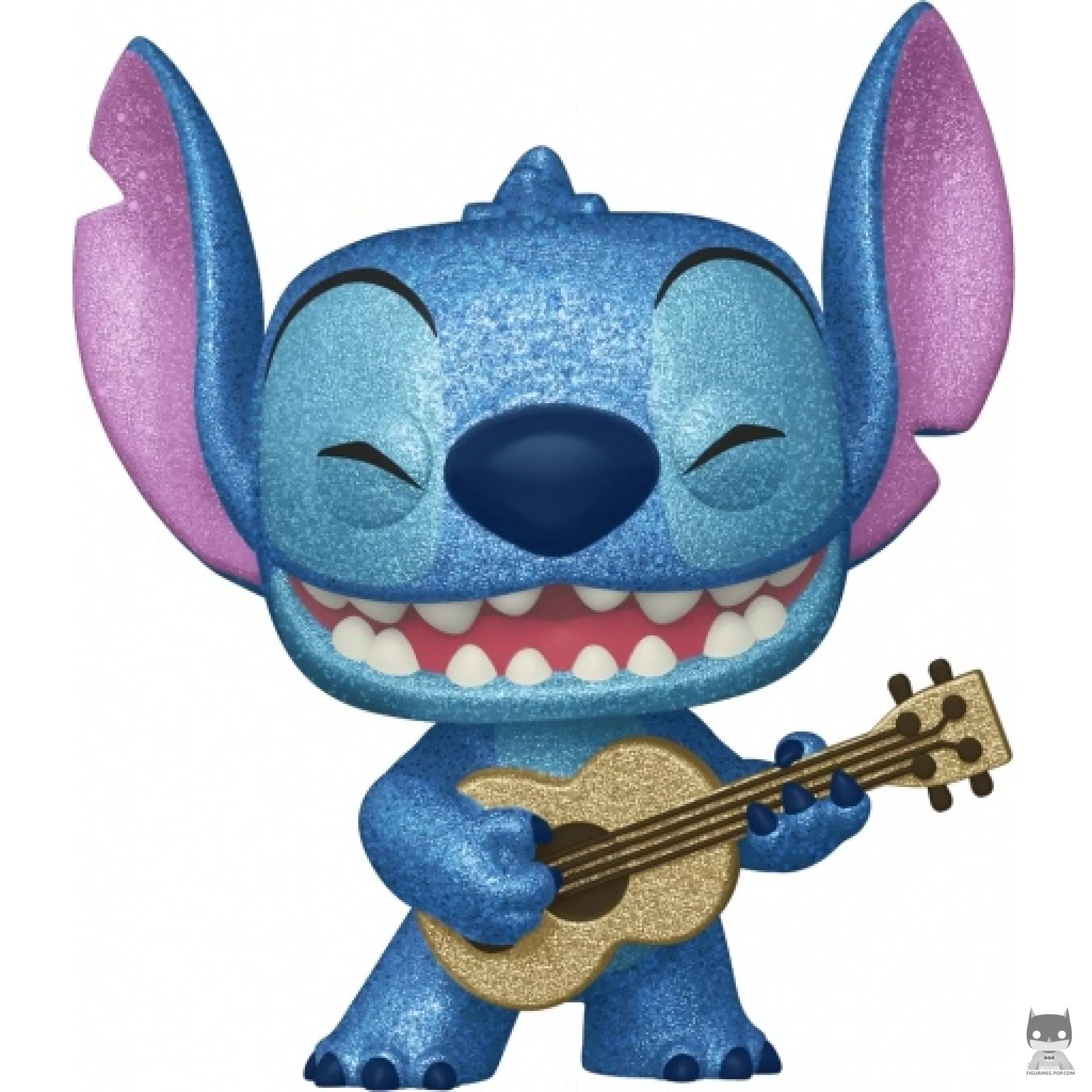 Figurine Funko POP Stitch avec Ukelele (Diamond Glitter) (Lilo and Stitch)