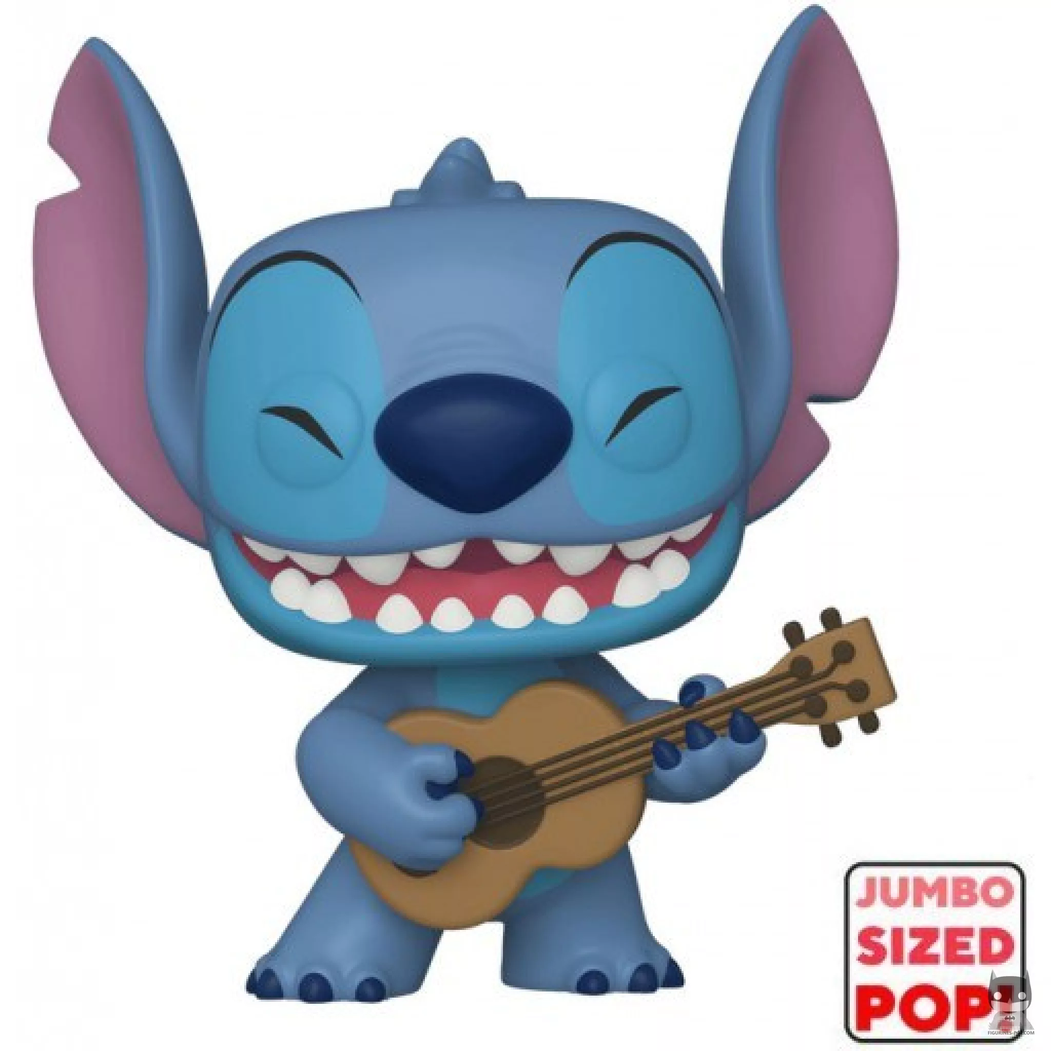 Figurine Funko POP Stitch avec Ukulele (Supersized) (Lilo and Stitch)