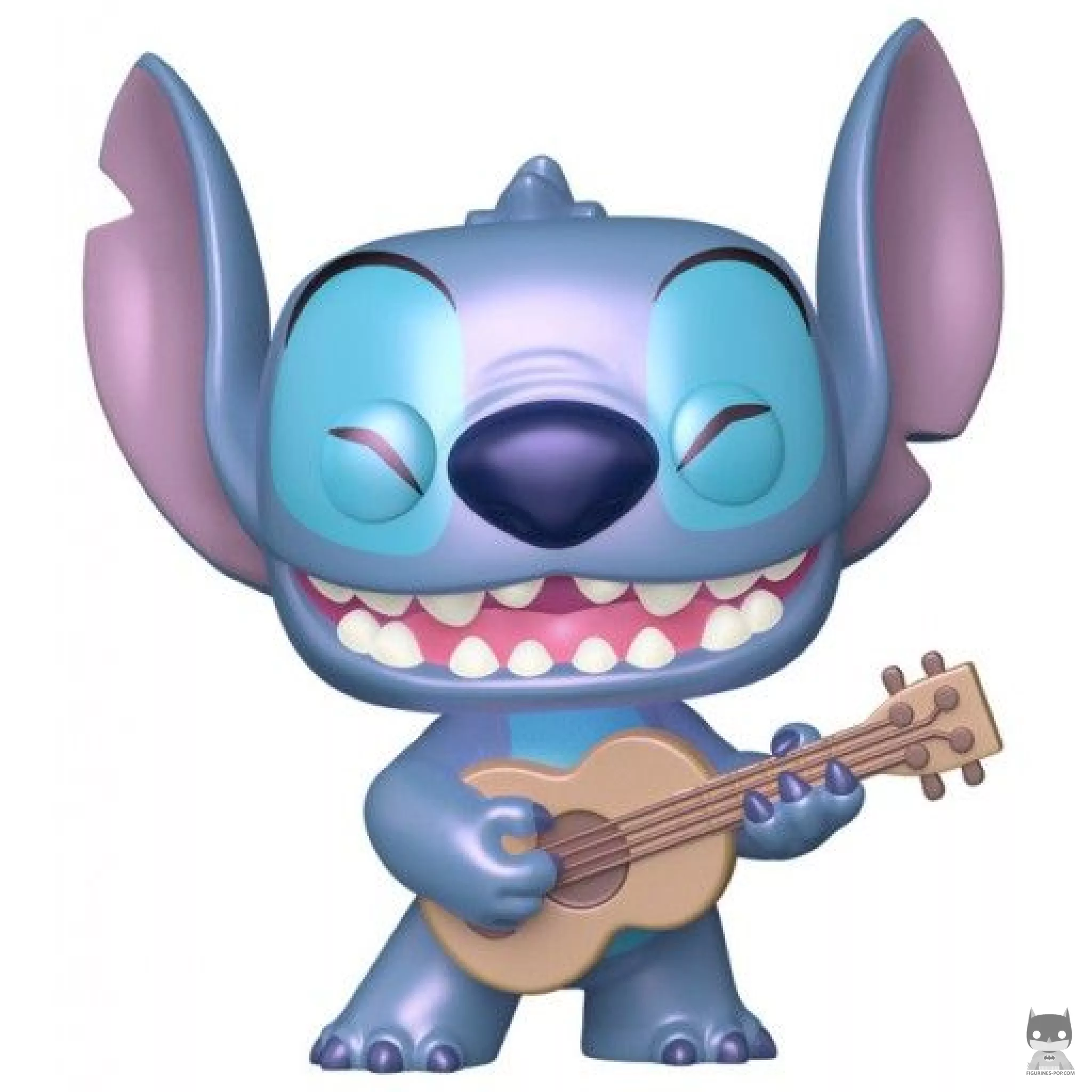Figurine Funko POP Stitch avec Ukulele (Supersized & Nacré) (Lilo and Stitch)