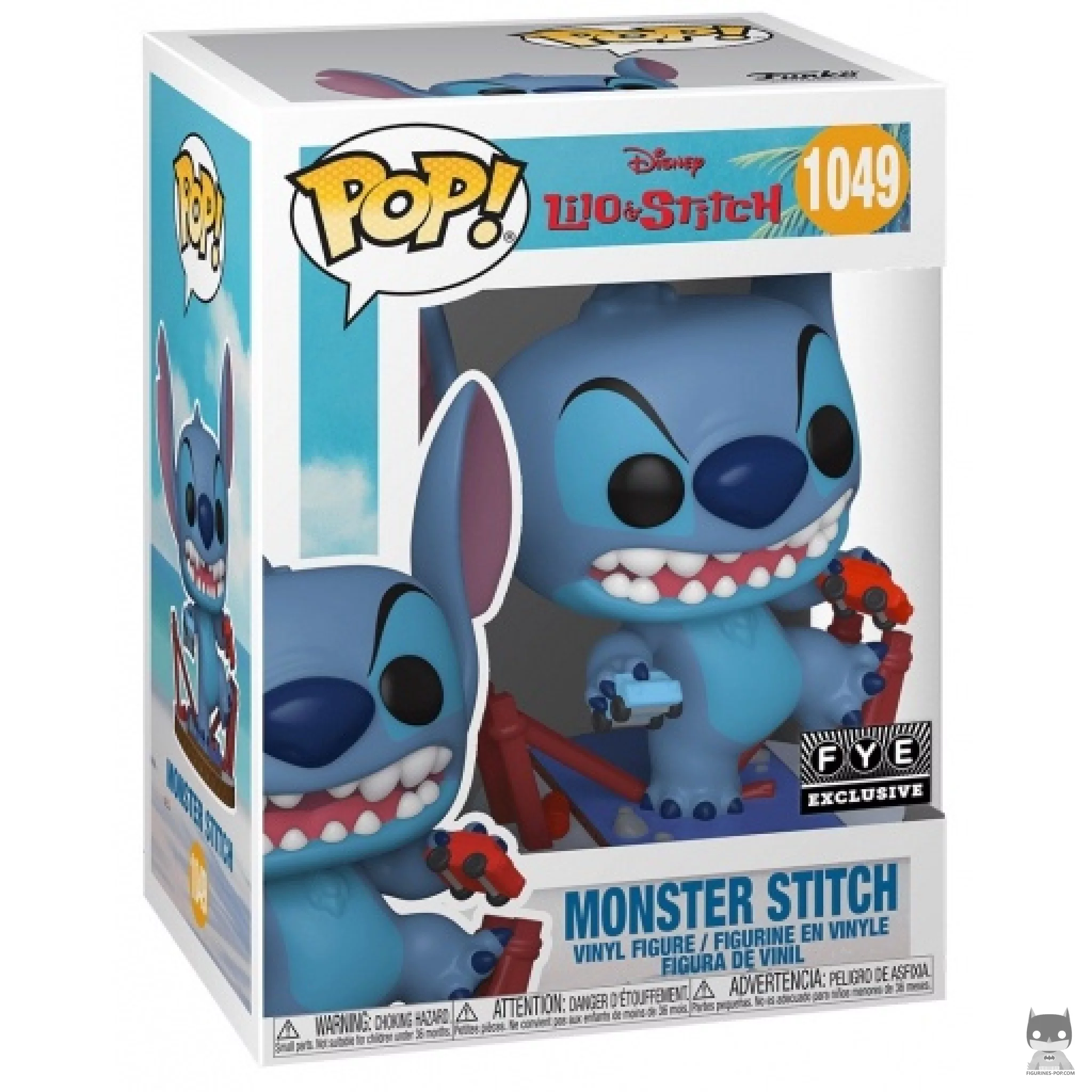 Figurine Funko POP Stitch Monstre avec boîte