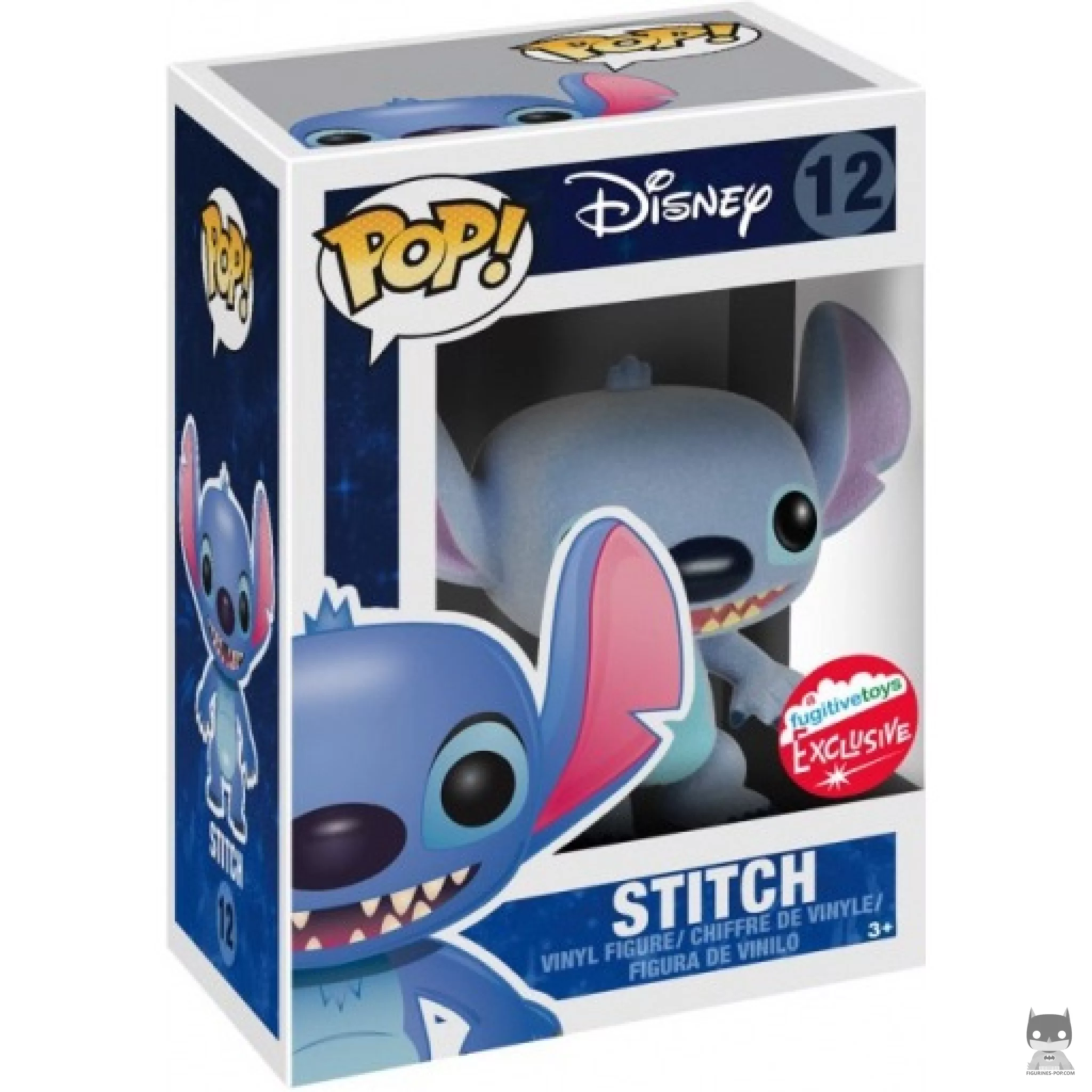 Figurine Funko POP Stitch (Flocked) avec boîte