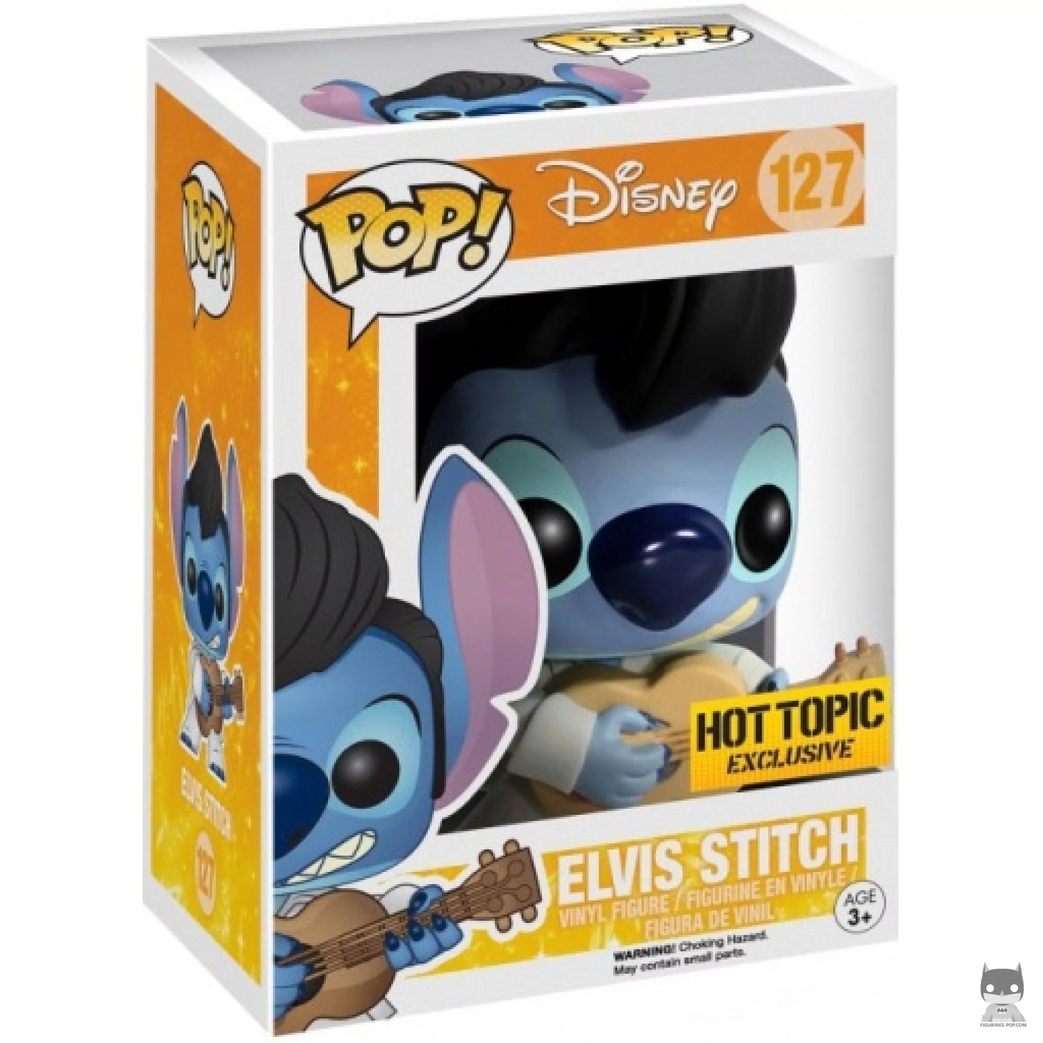 Figurine Funko POP Stitch en Elvis avec boîte