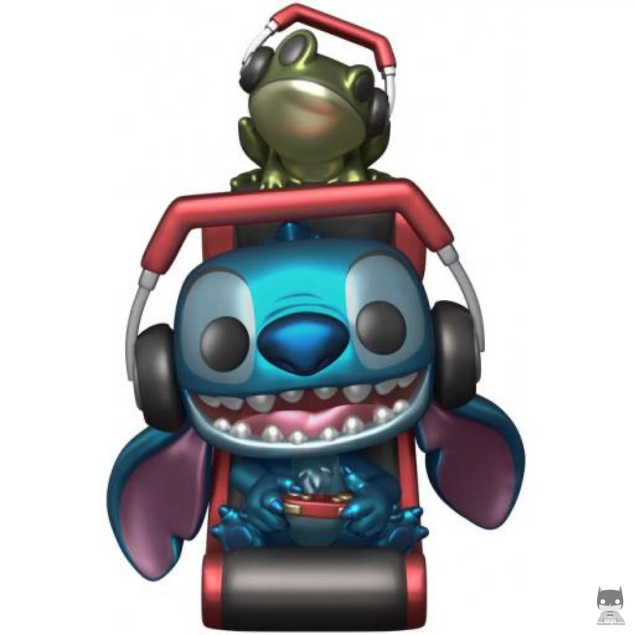 Figurine Funko POP Stitch Gamer (Metallic) (Lilo and Stitch)
