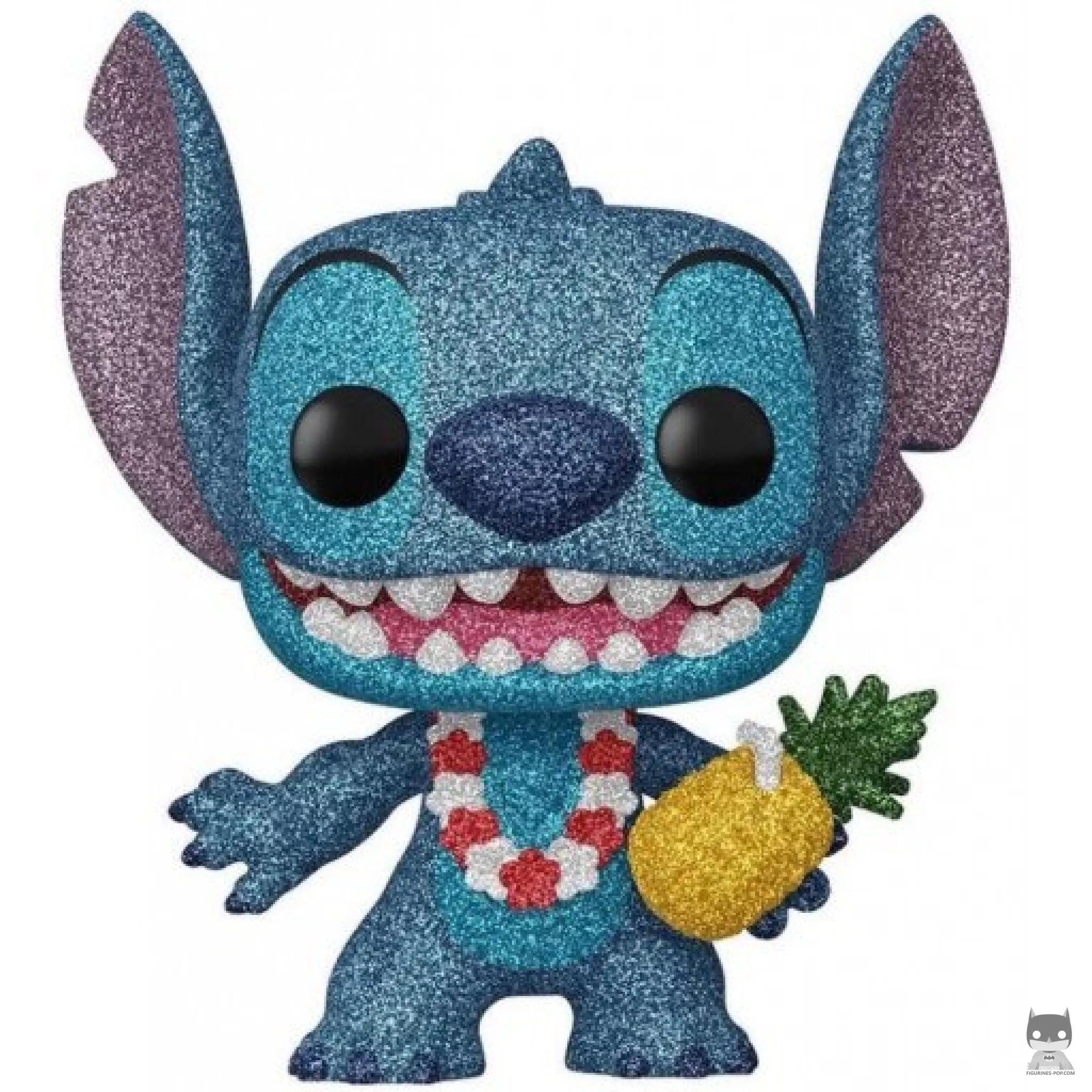 Figurine Funko POP Luau Stitch (Diamond Giltter) avec boîte