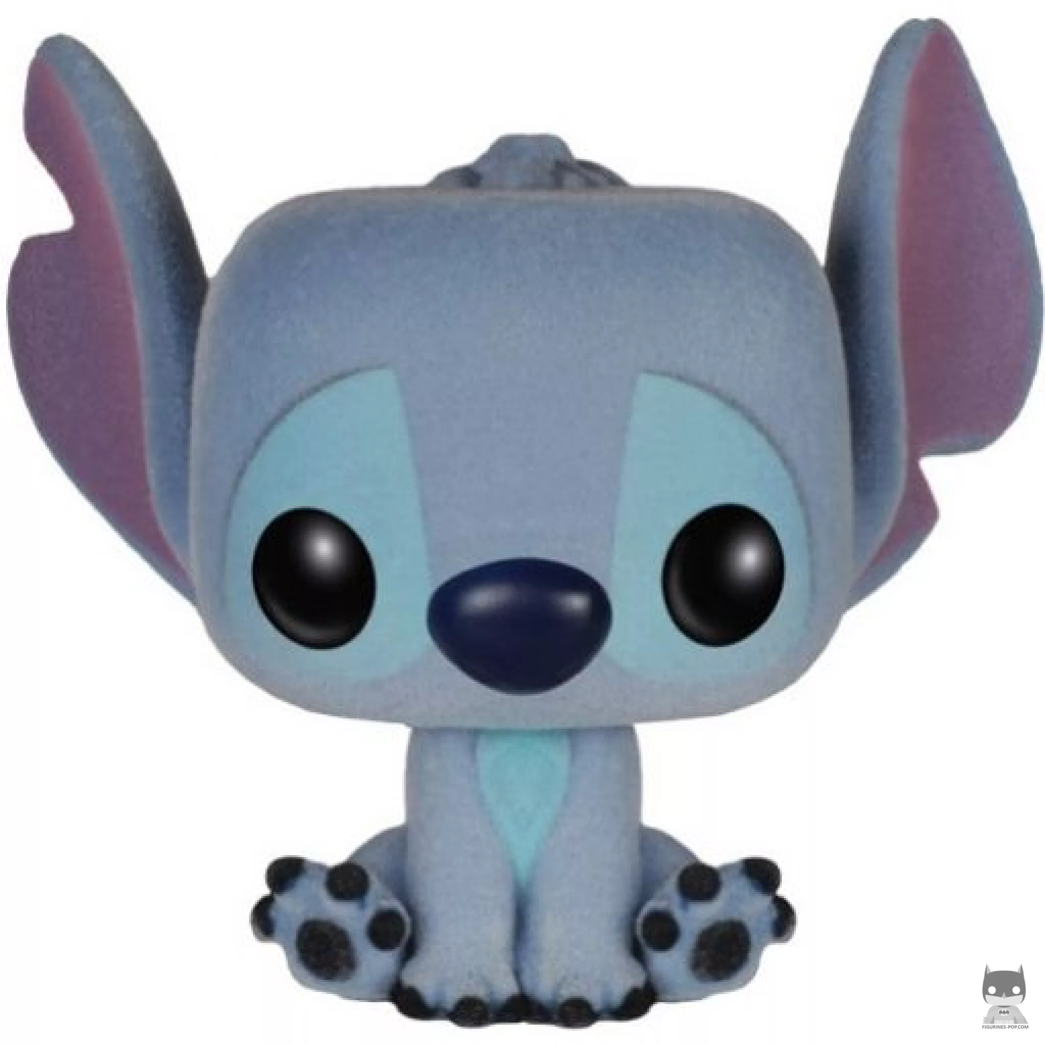 Figurine Funko POP Stitch assis (Flocked) (Lilo and Stitch)